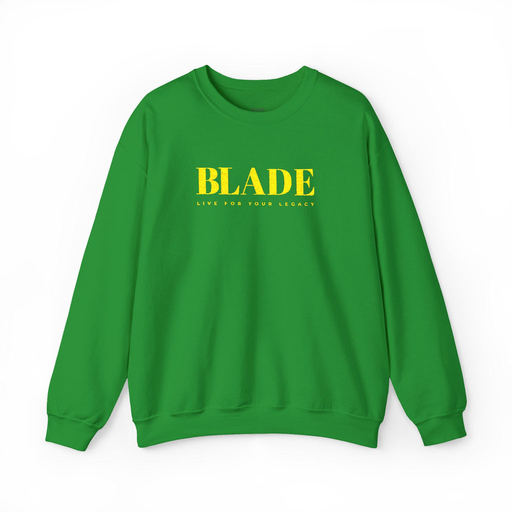 Embroidered Blade Legacy Crewneck Sweater