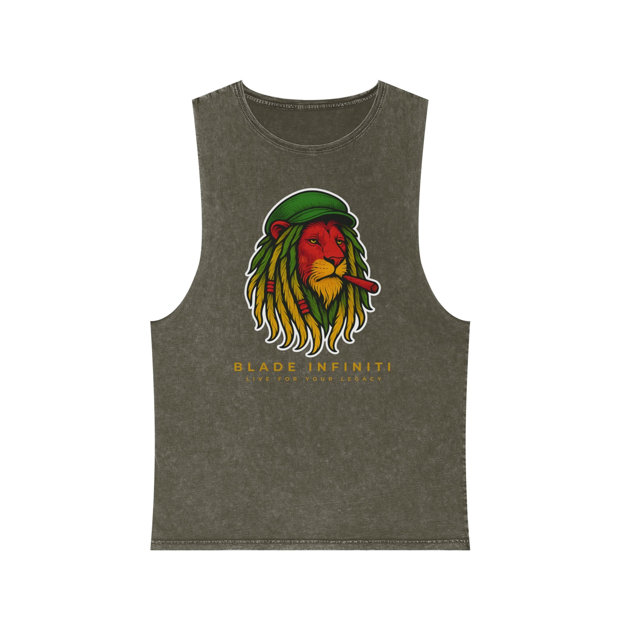 Rasta Lion V3 Tank Top
