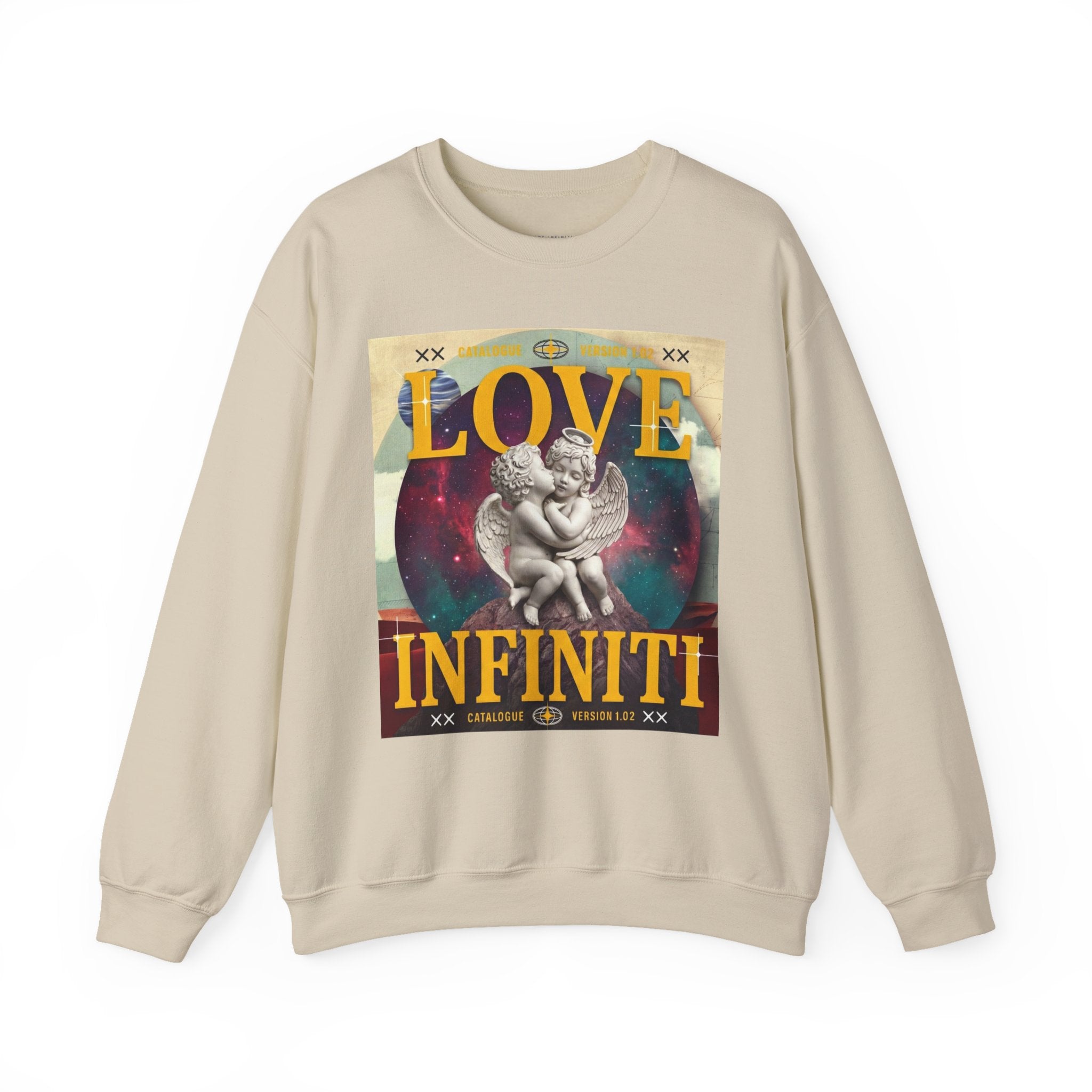 Celestial Love, Infiniti Unisex Crewneck Sweater