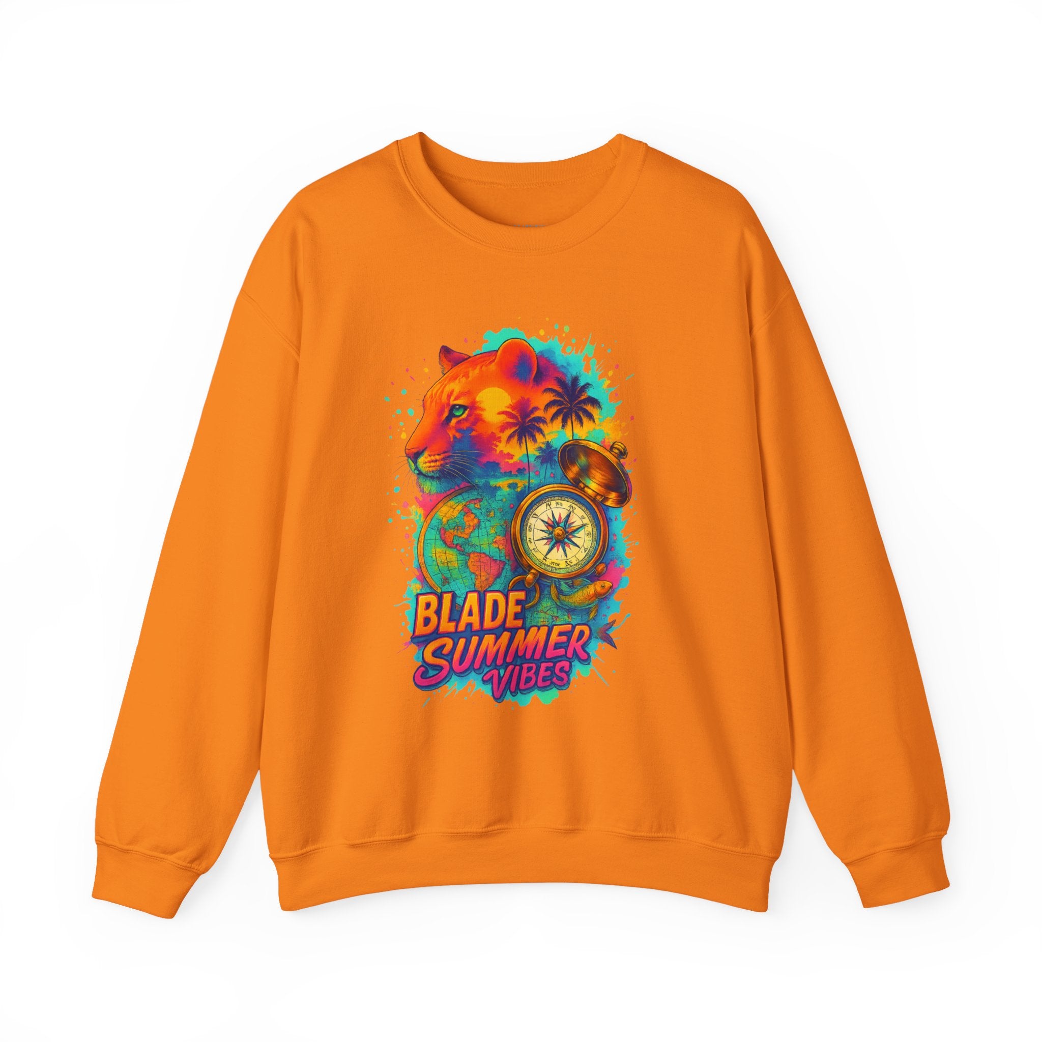 Primal Palms V1 Lion Unisex Crewneck Sweater
