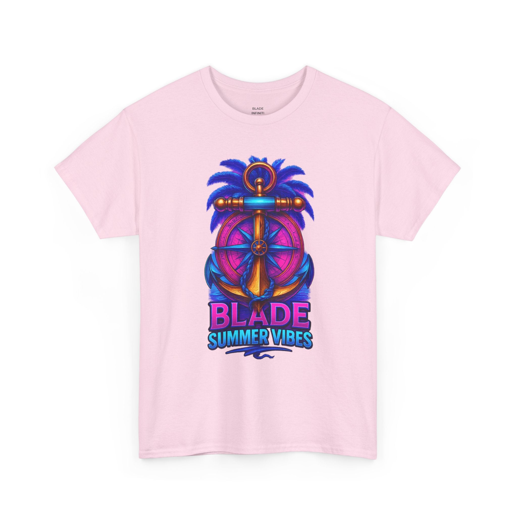 Anchor/Compass Multi Blue/Pink T-Shirt