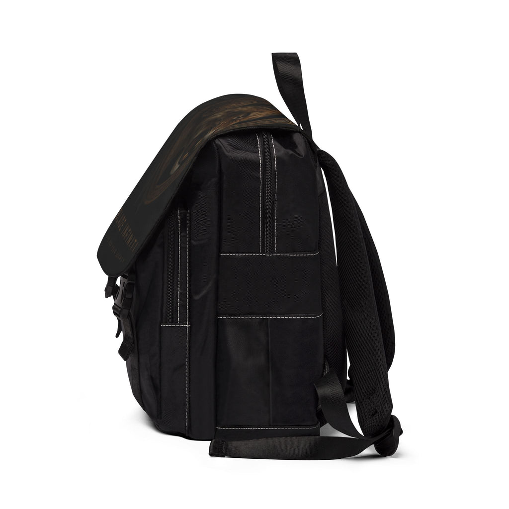 Aztec Tiger Shoulder Backpack - Black