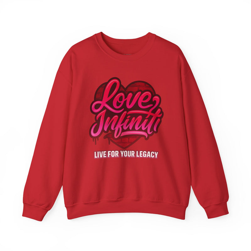 Love, Infiniti Street Vibes Unisex Crewneck Sweater