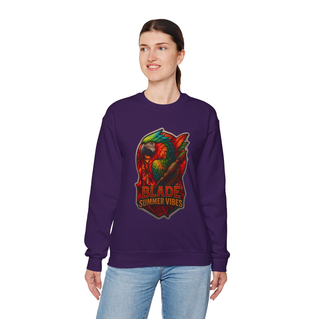 Aztec Parrot Unisex Crewneck Sweater