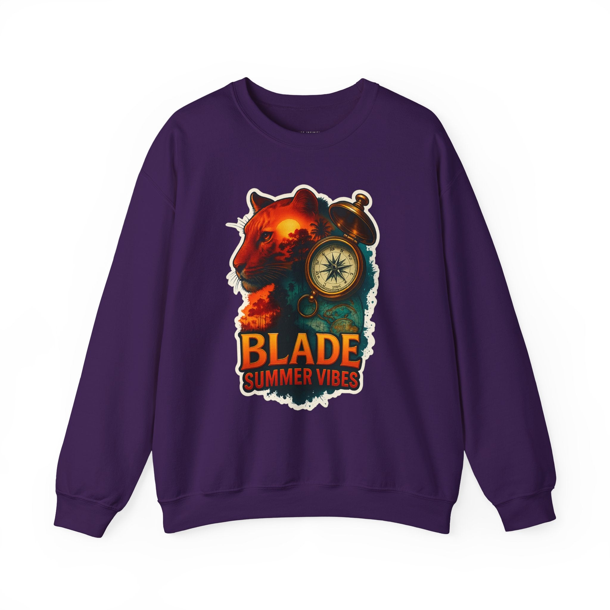 Primal Palms V2 Lion Unisex Crewneck Sweater