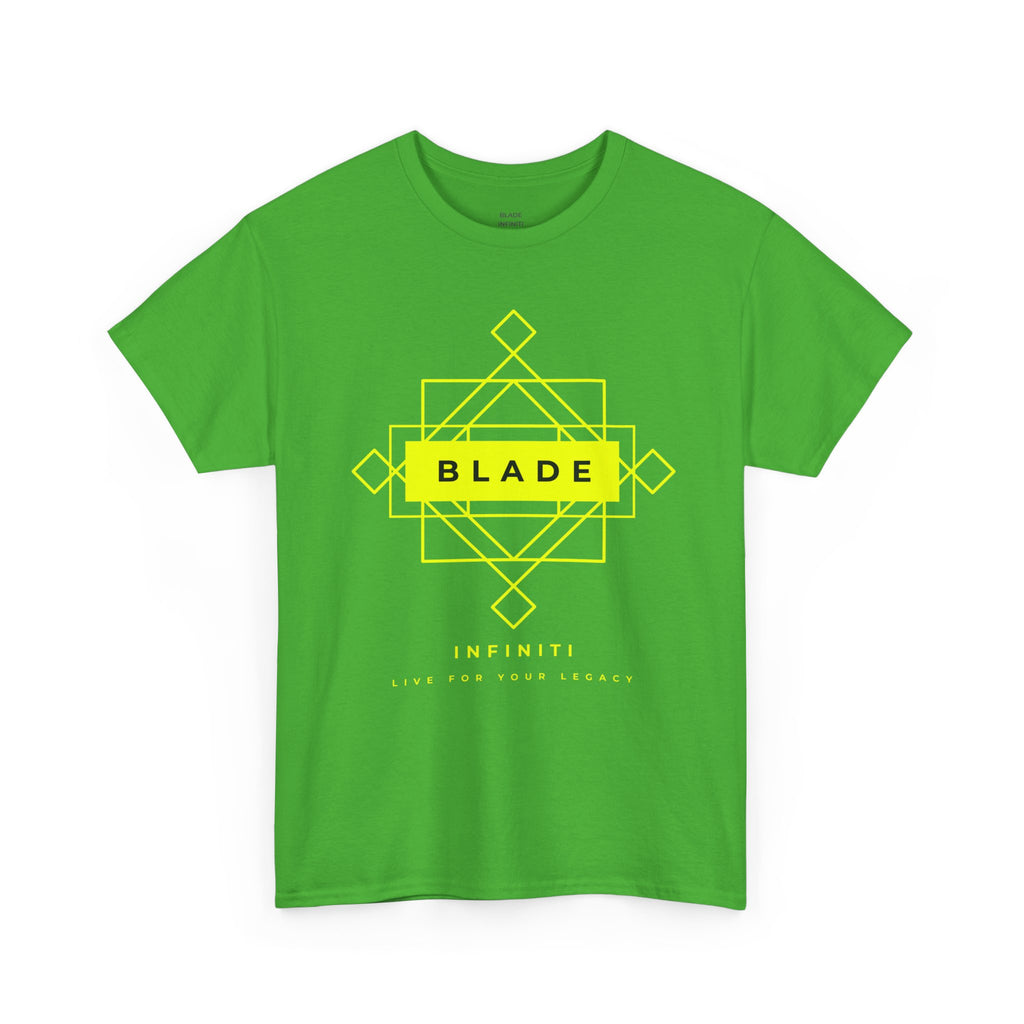 Geometric Infiniti Version 2 Neon Green T-Shirt