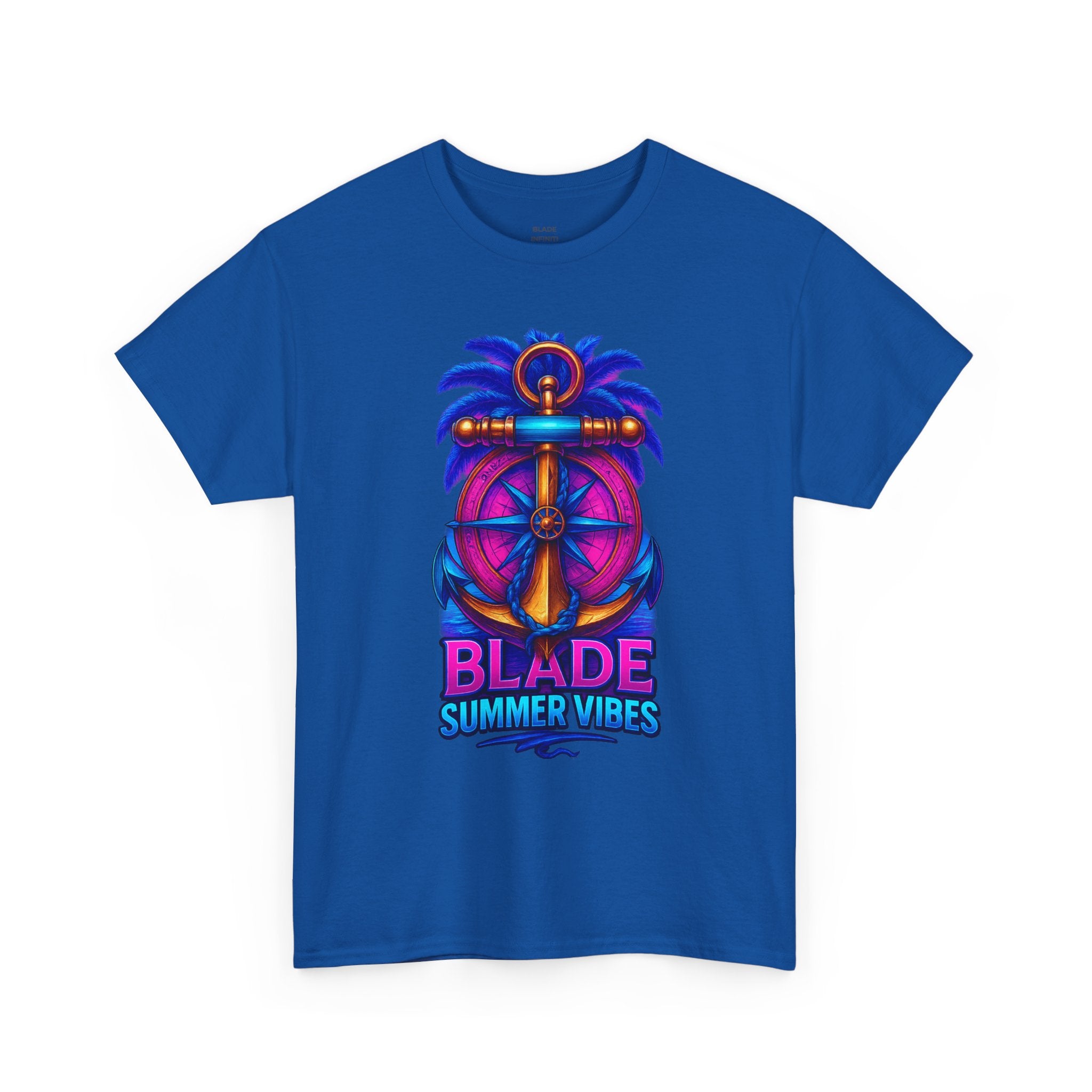 Anchor Compass Multi Blue/Pink T-Shirt