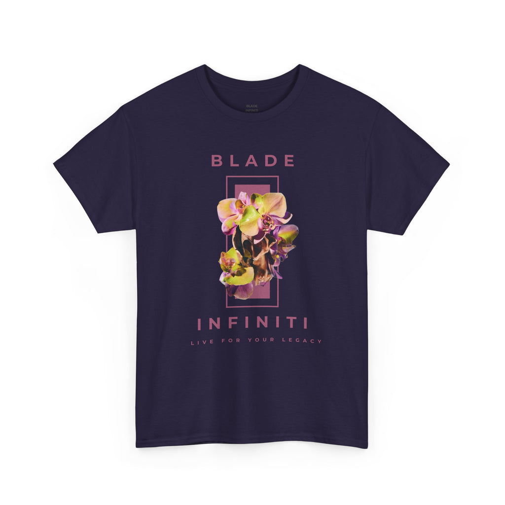 Essence of Infiniti Acai Mid/Purple Floral T-Shirt