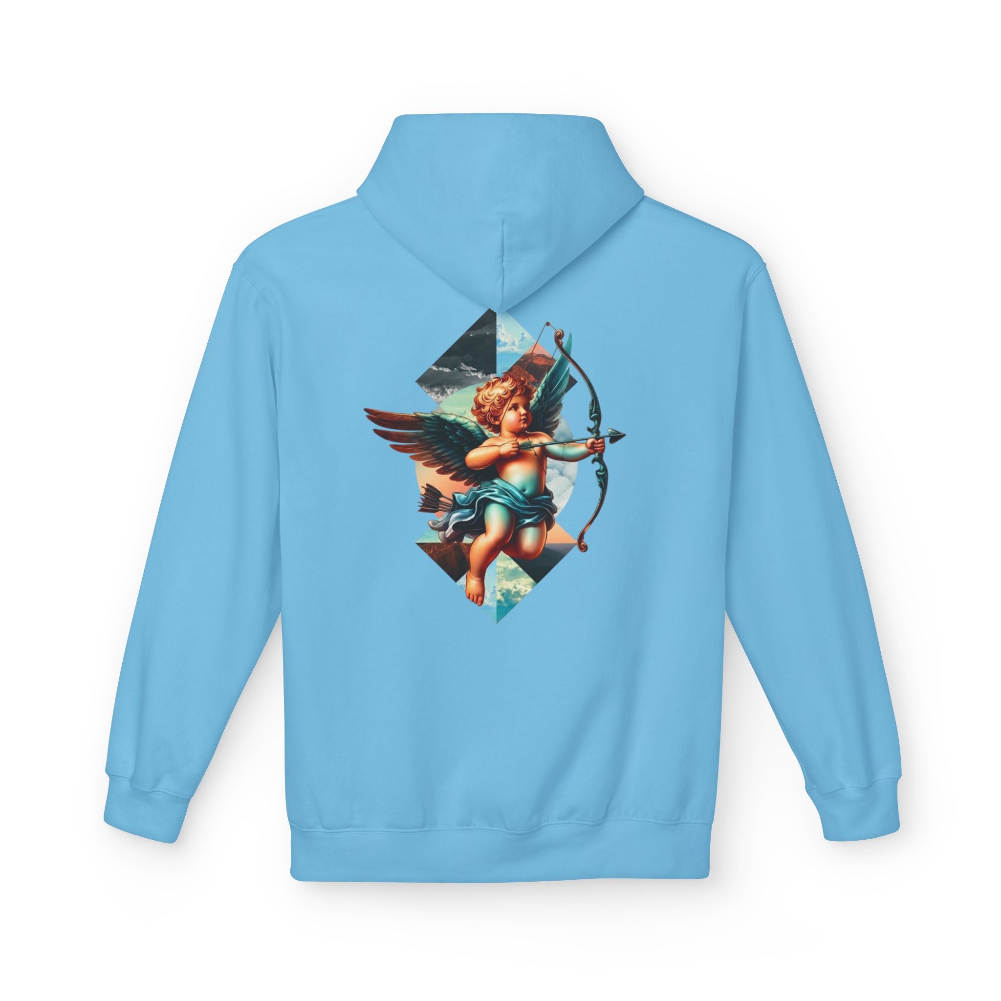 Cupid's Bow Blue + Arrow - Love, Infiniti Hoodie