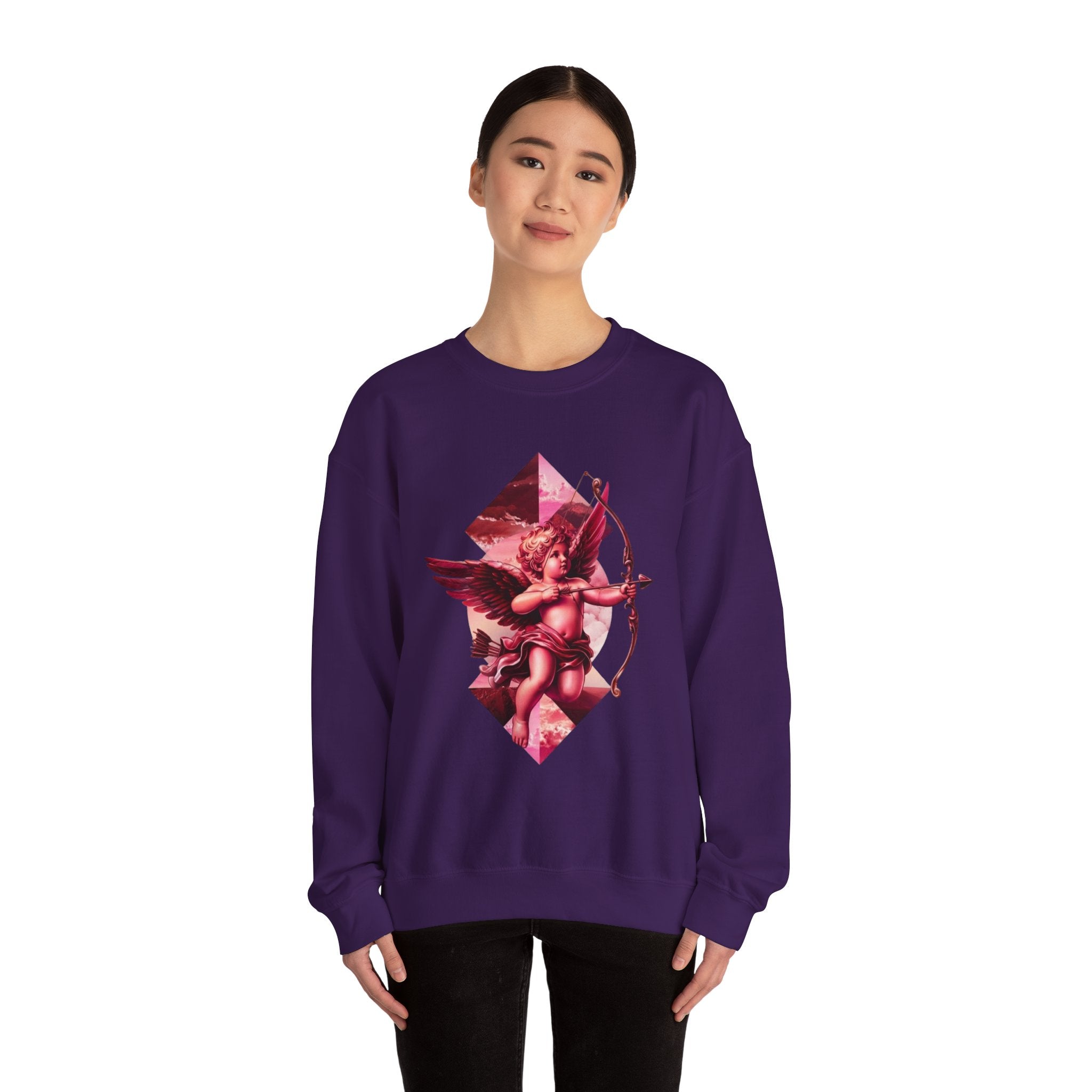 Cupid's Bow + Arrow - Love, Infiniti Unisex Crewneck Sweater