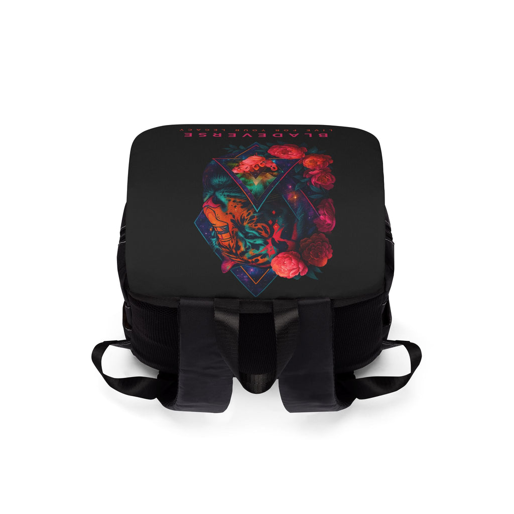 Galatic Floral Tiger Shoulder Backpack