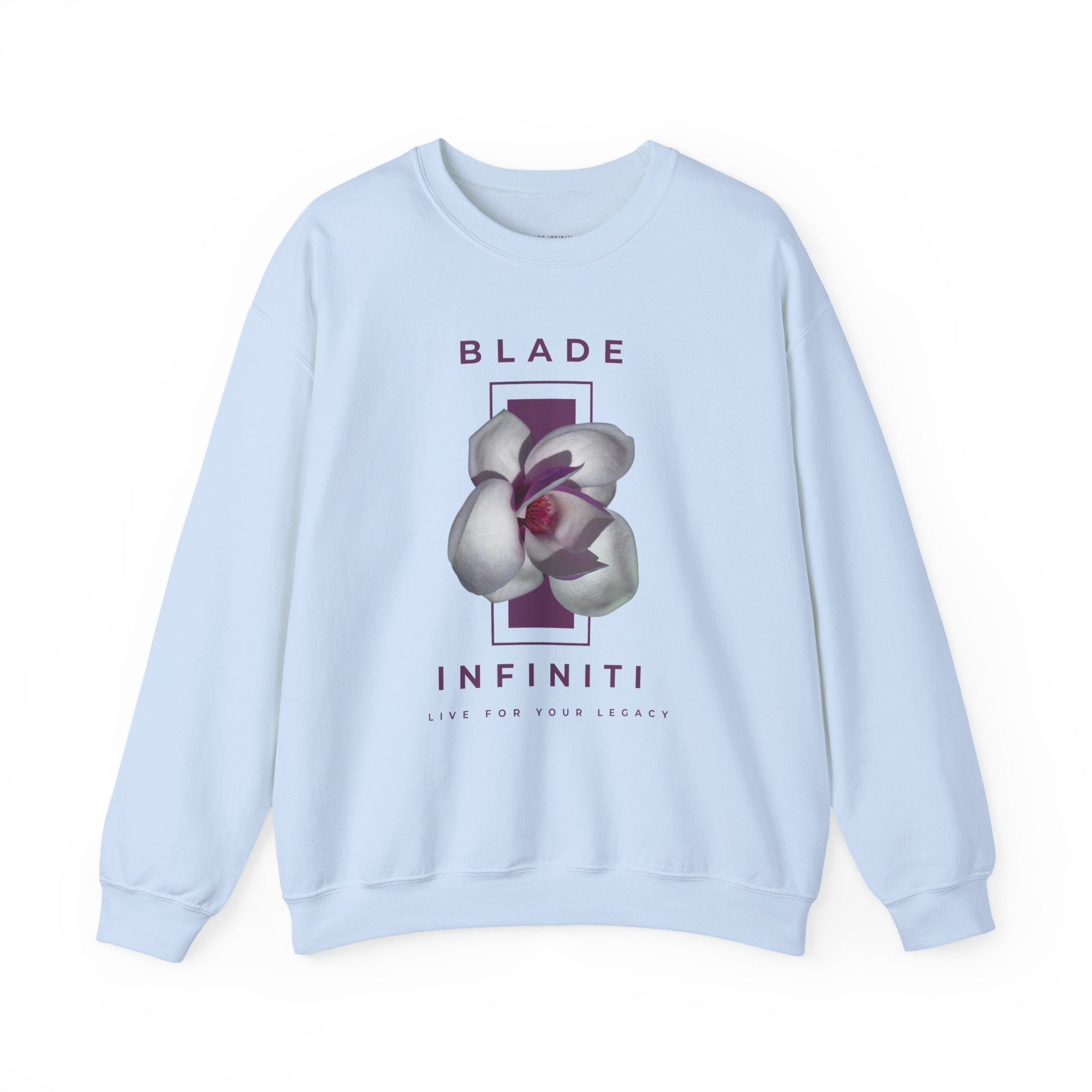 Essence of Infiniti Deep Acai Purple Unisex Crewneck Sweater