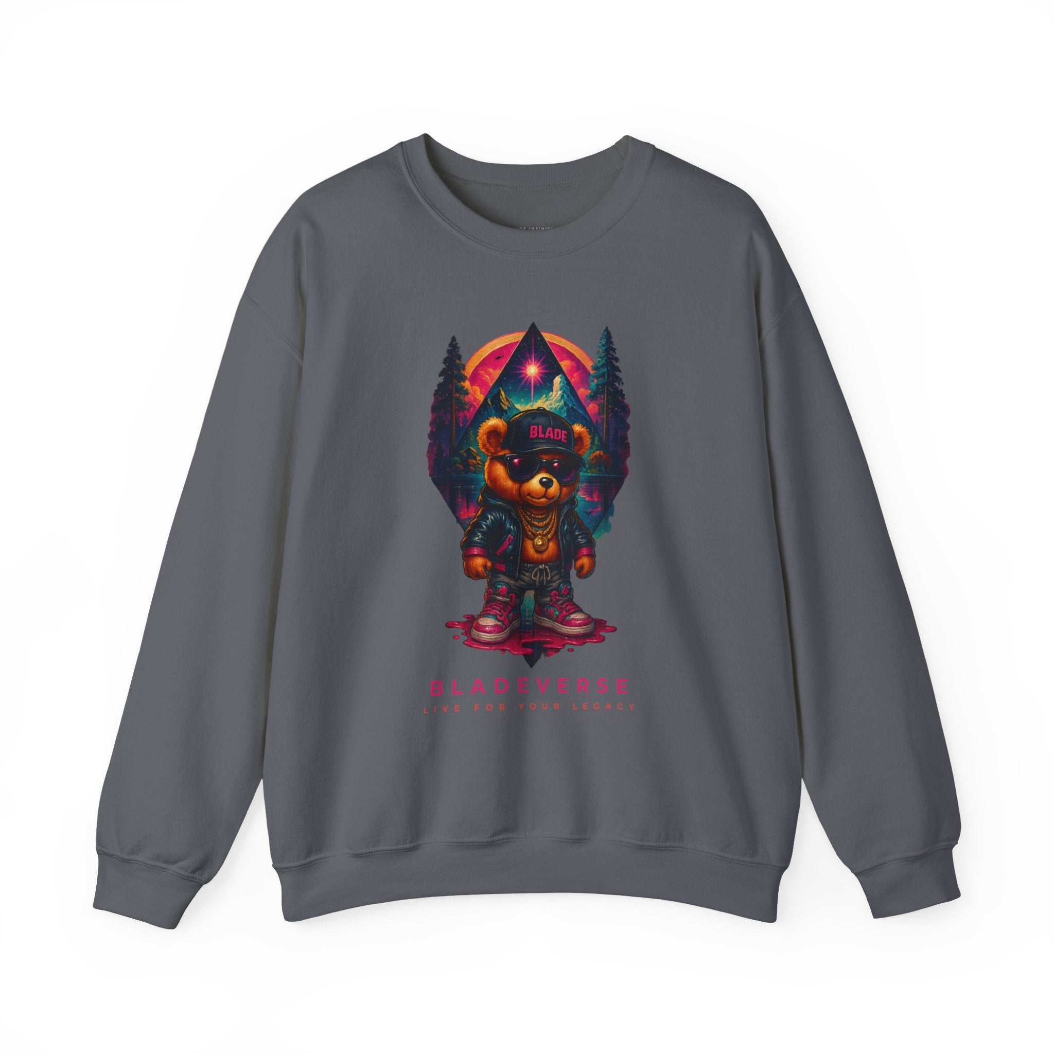 Bladeverse Teddy Bear Unisex Crewneck Sweater