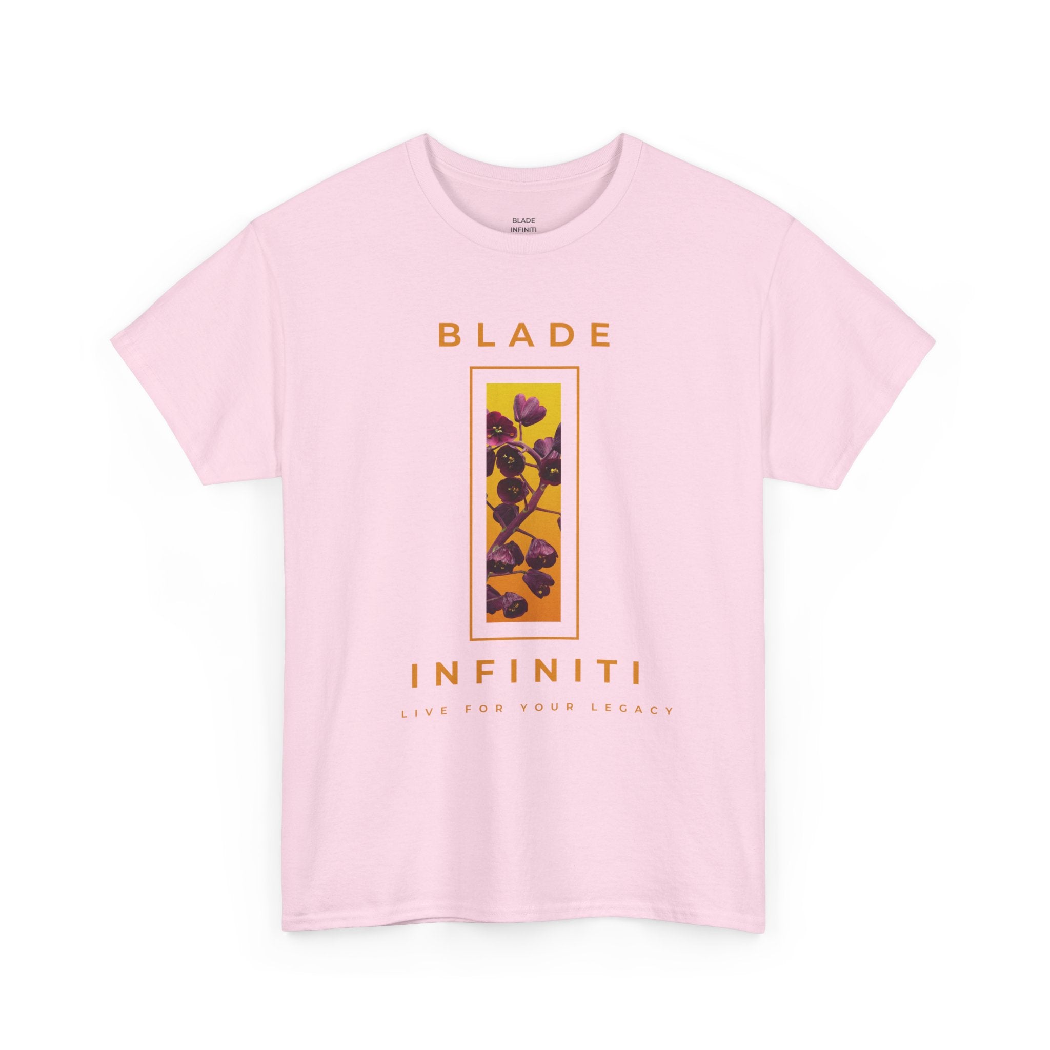Essence of Infiniti Orange/Purple/Floral T-Shirt