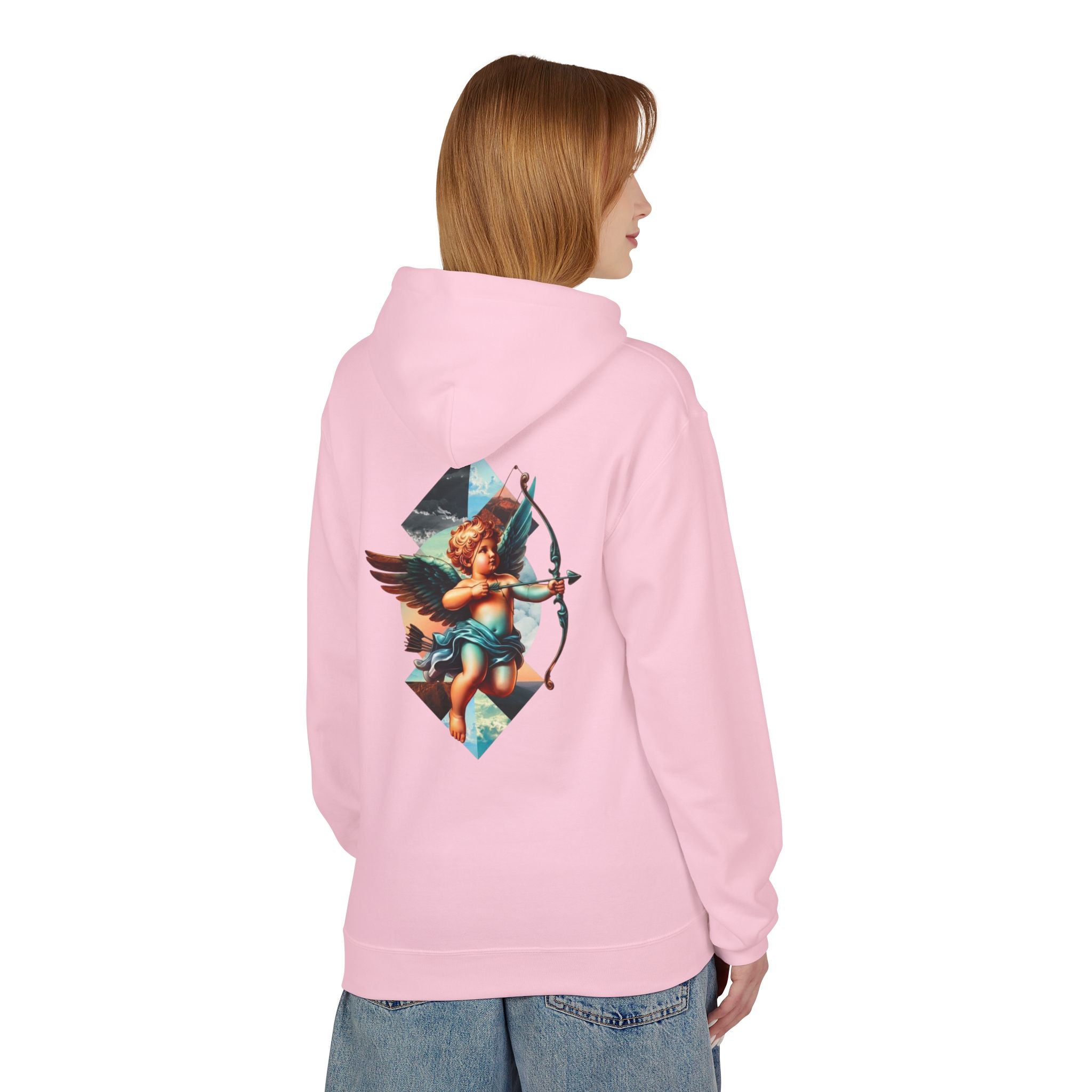 Cupid's Bow Blue + Arrow - Love, Infiniti Hoodie
