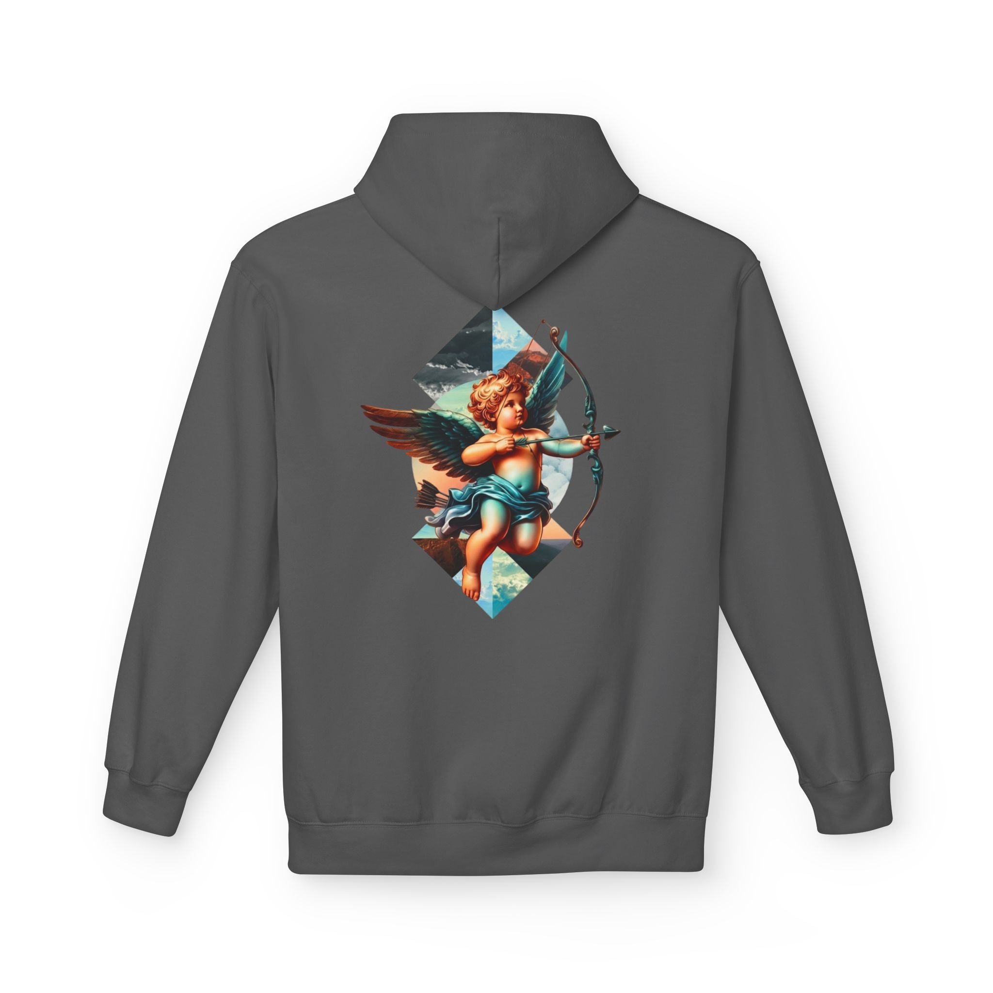 Cupid's Bow Blue + Arrow - Love, Infiniti Hoodie