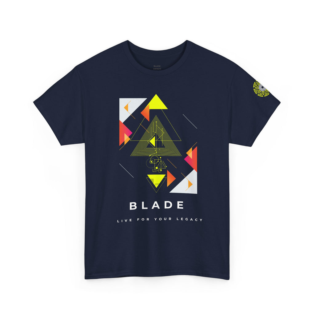 Geometric Odyssey Version 2 Neon Multi T-Shirt