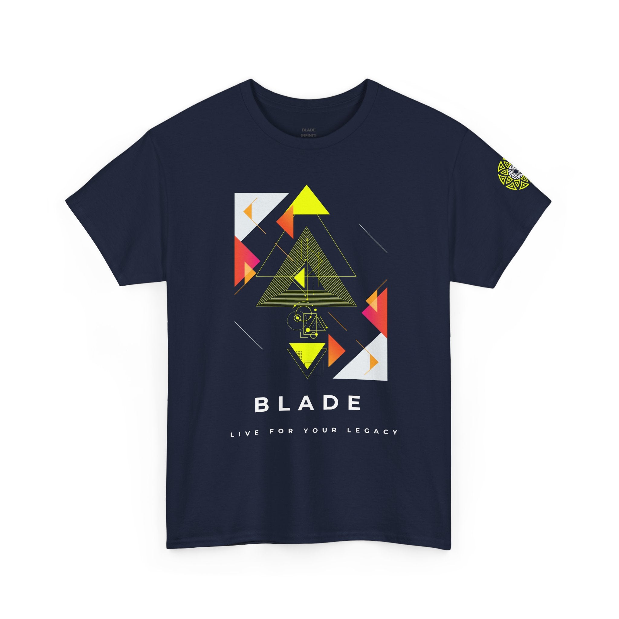 Geometric Odyssey Version 2 Neon Multi T-Shirt