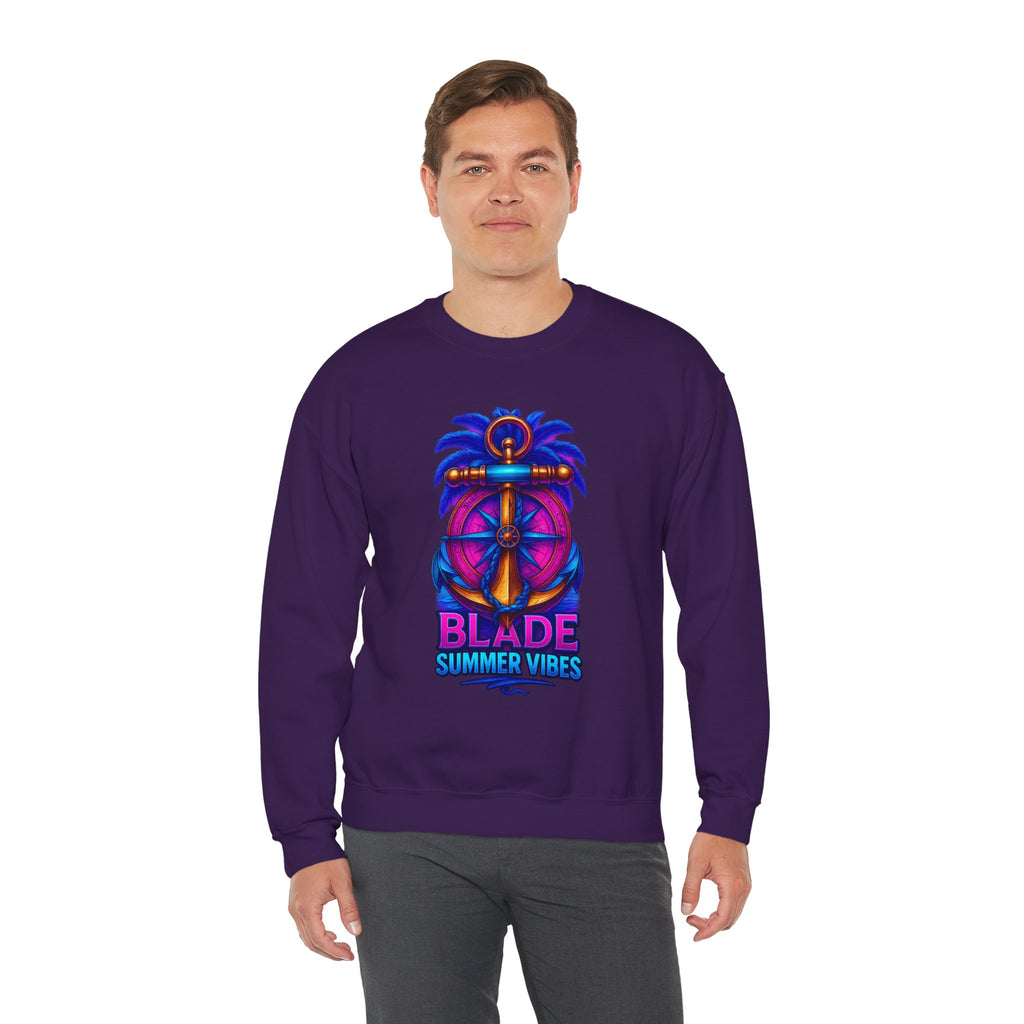 Anchor Compass Unisex Crewneck Sweater