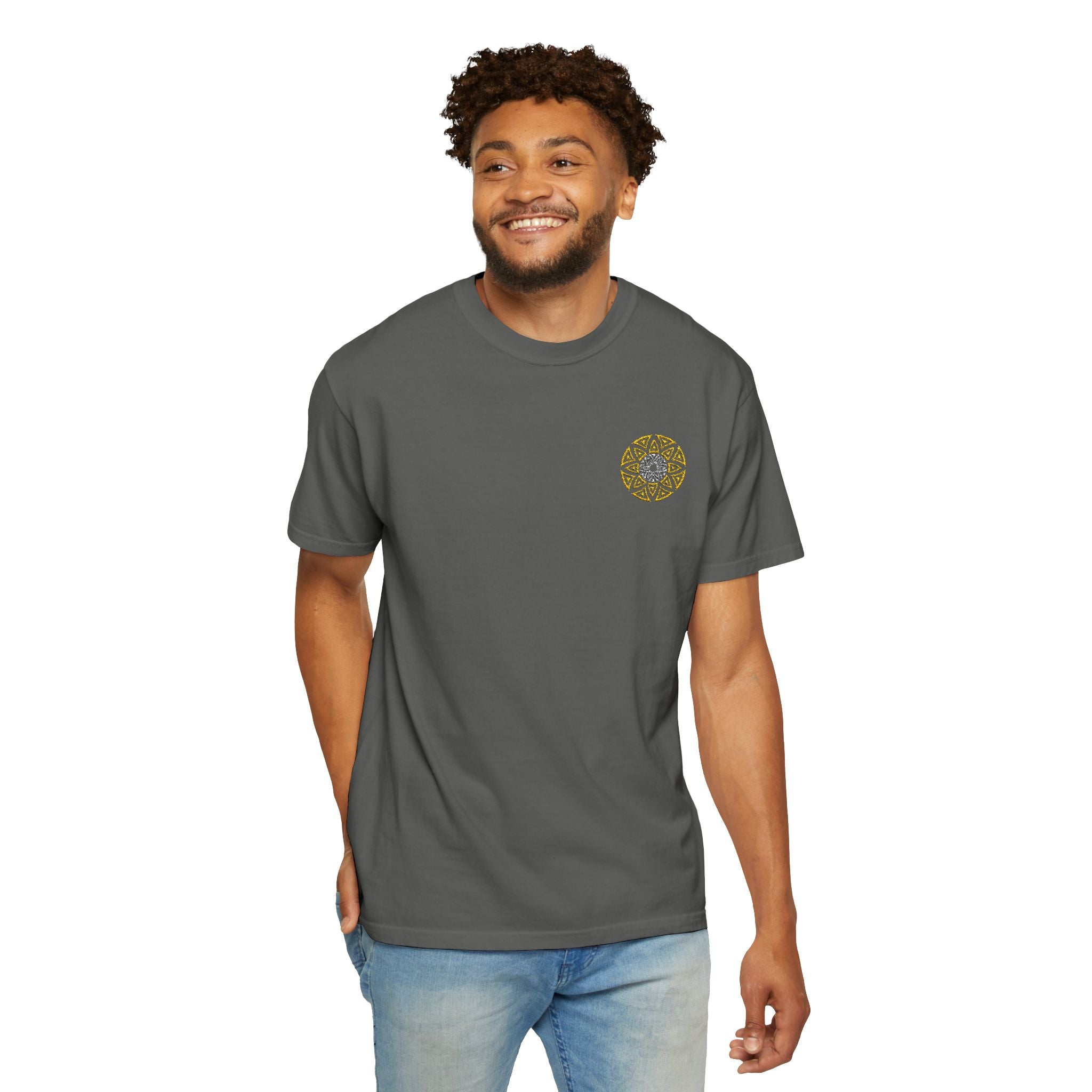 Ethereal Azteca Embroidered Logo T-Shirt