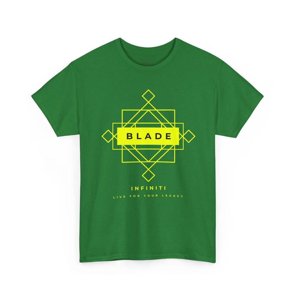 Geometric Infiniti Version 2 Neon Green T-Shirt