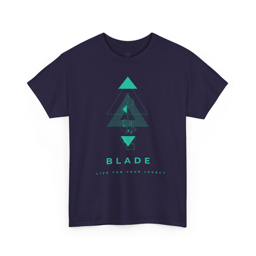 Geometric Odyssey Version 3 Teal/Green T-Shirt
