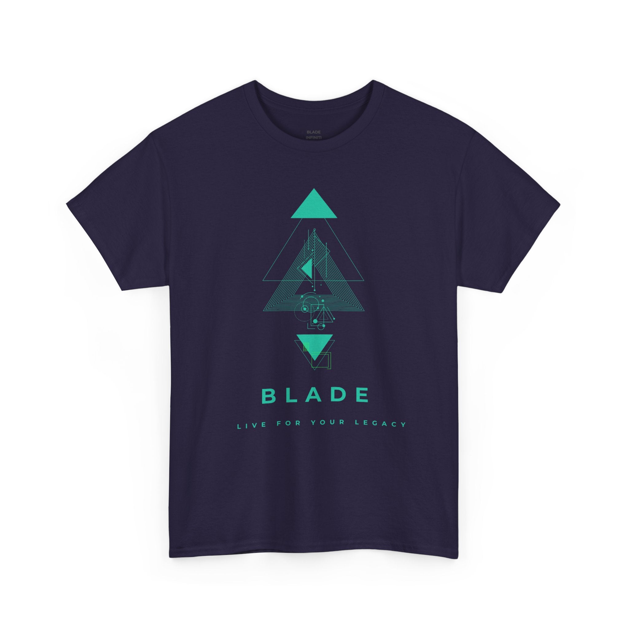 Geometric Odyssey Version 3 Teal/Green T-Shirt