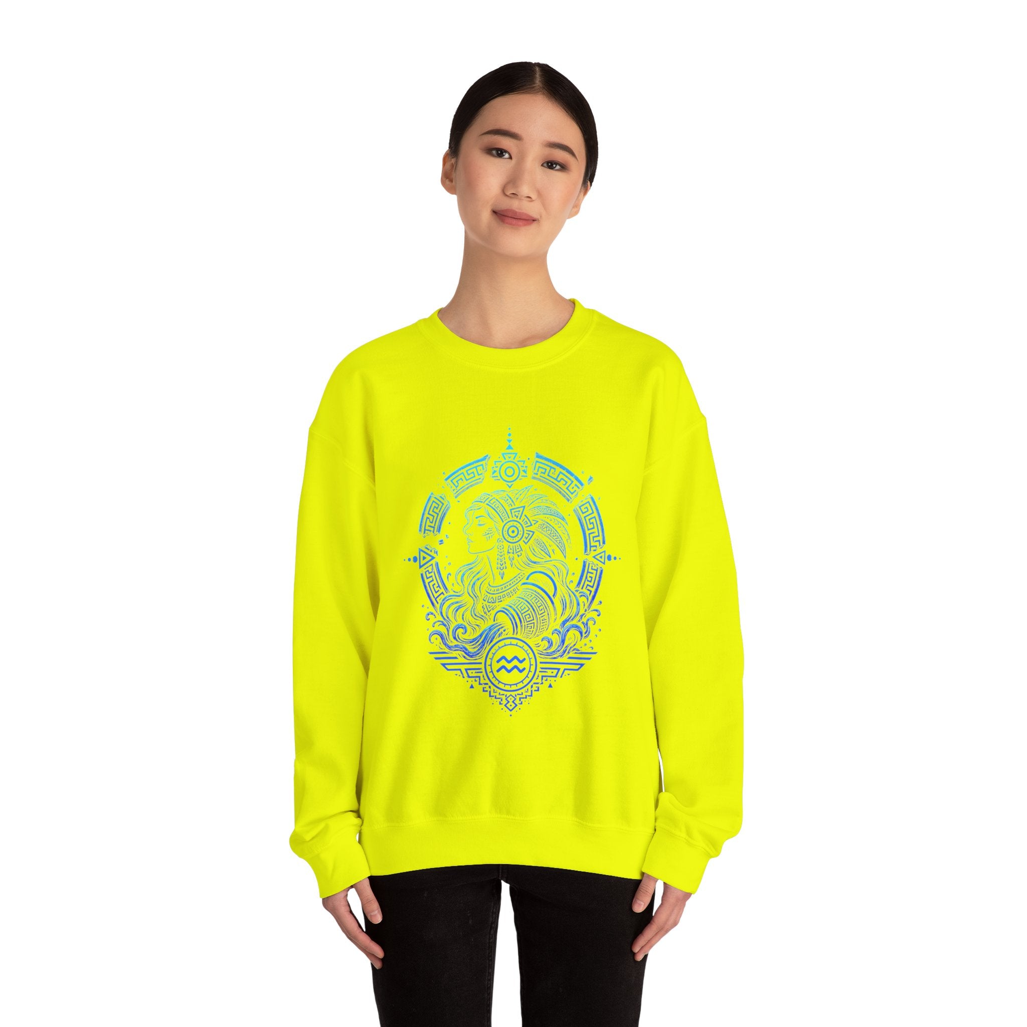 Aquarius Zodiac Version 2 Unisex Sweater