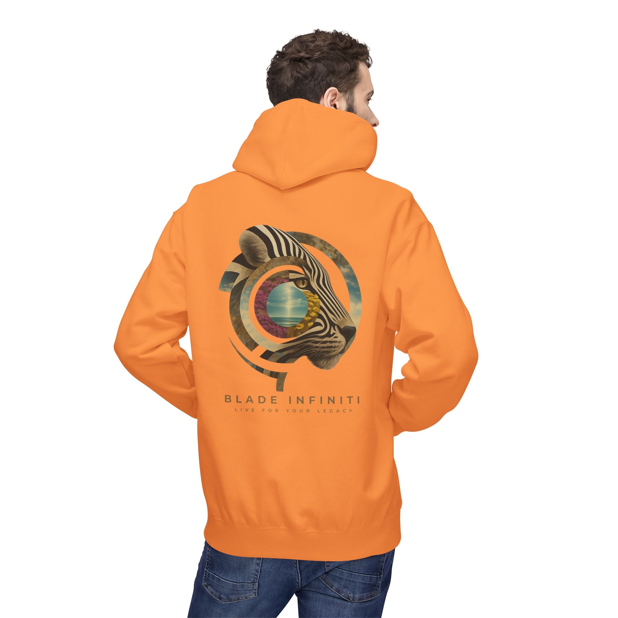 Safari Bloom Tiger Hoodie