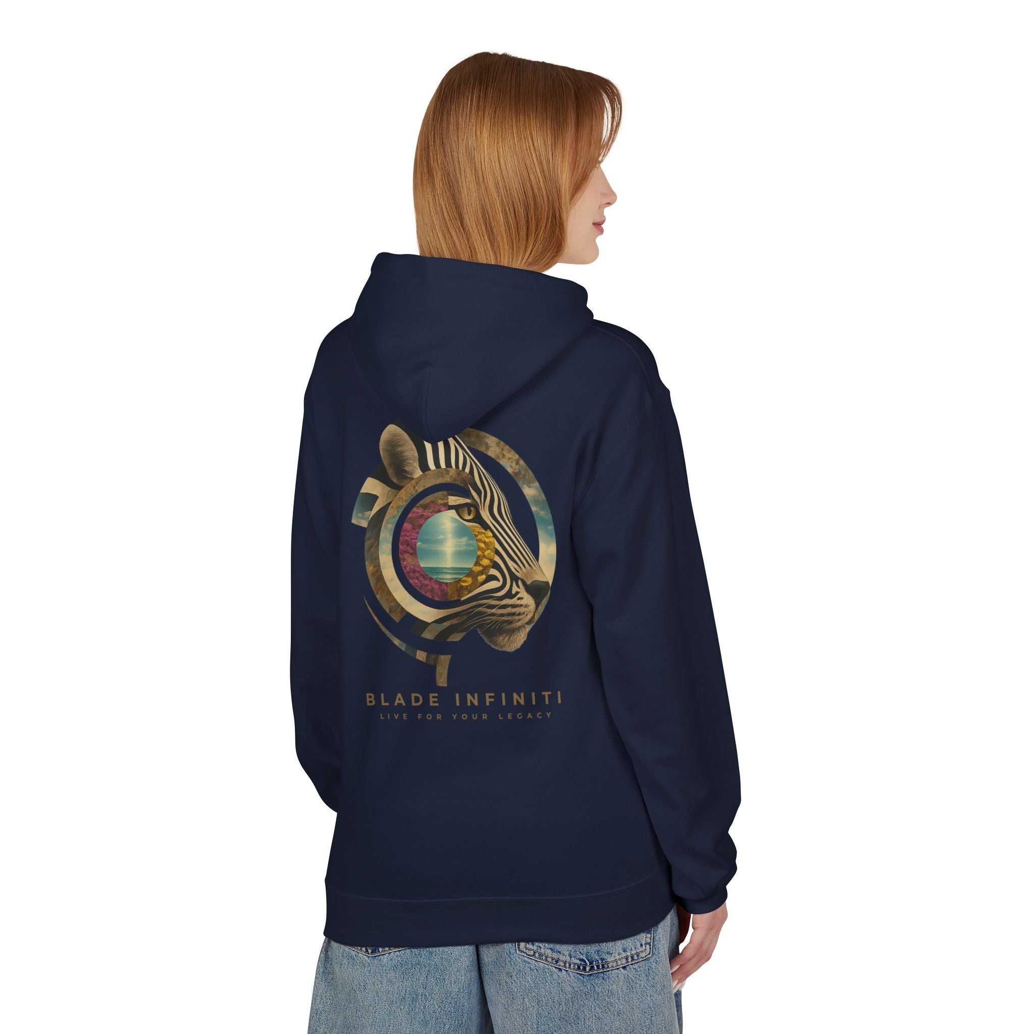 Safari Bloom Tiger Hoodie