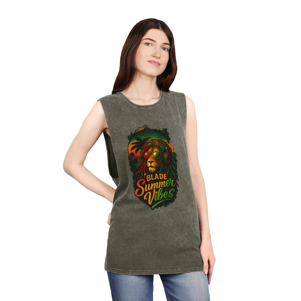 Rasta Lion Tank Top
