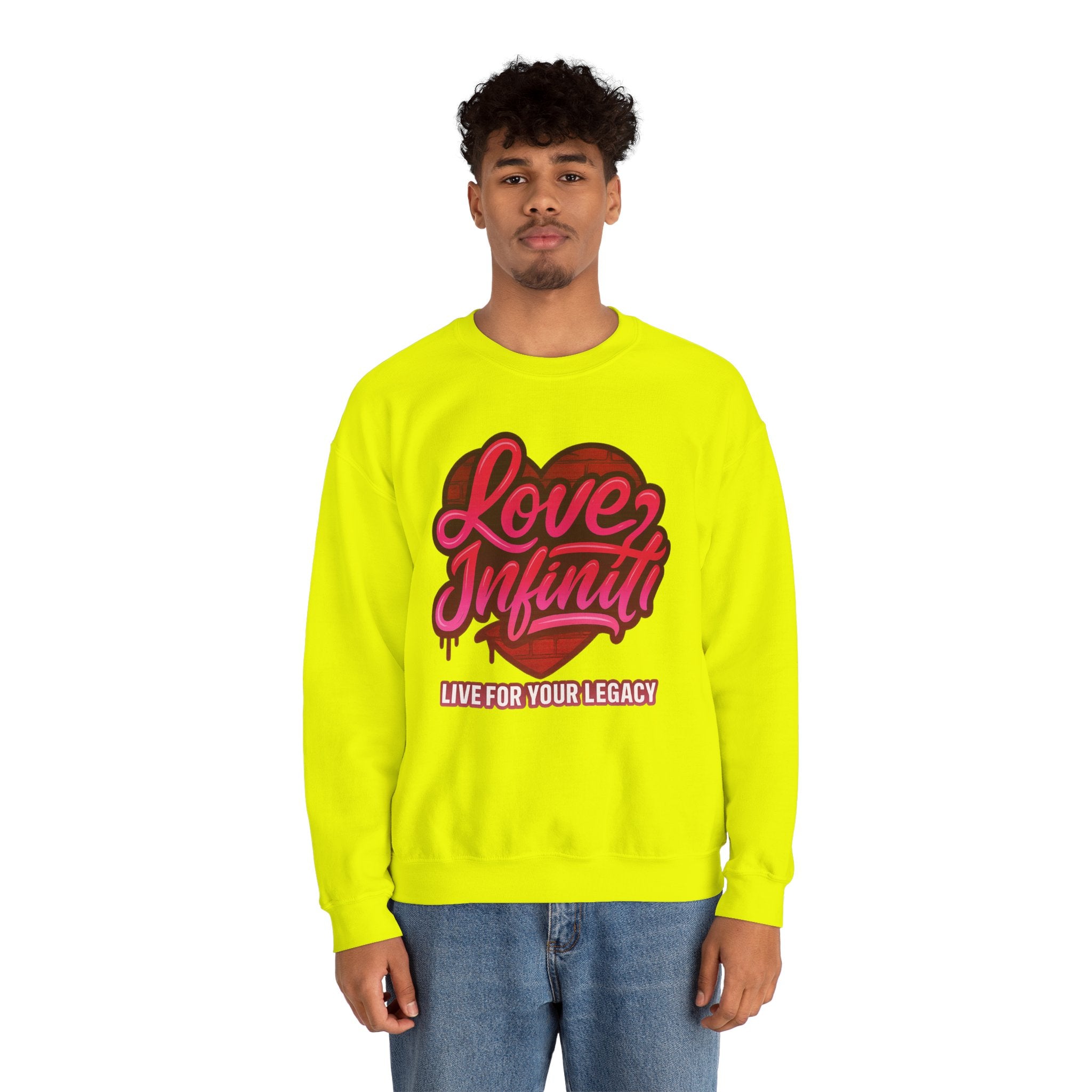 Love, Infiniti Street Vibes Unisex Crewneck Sweater