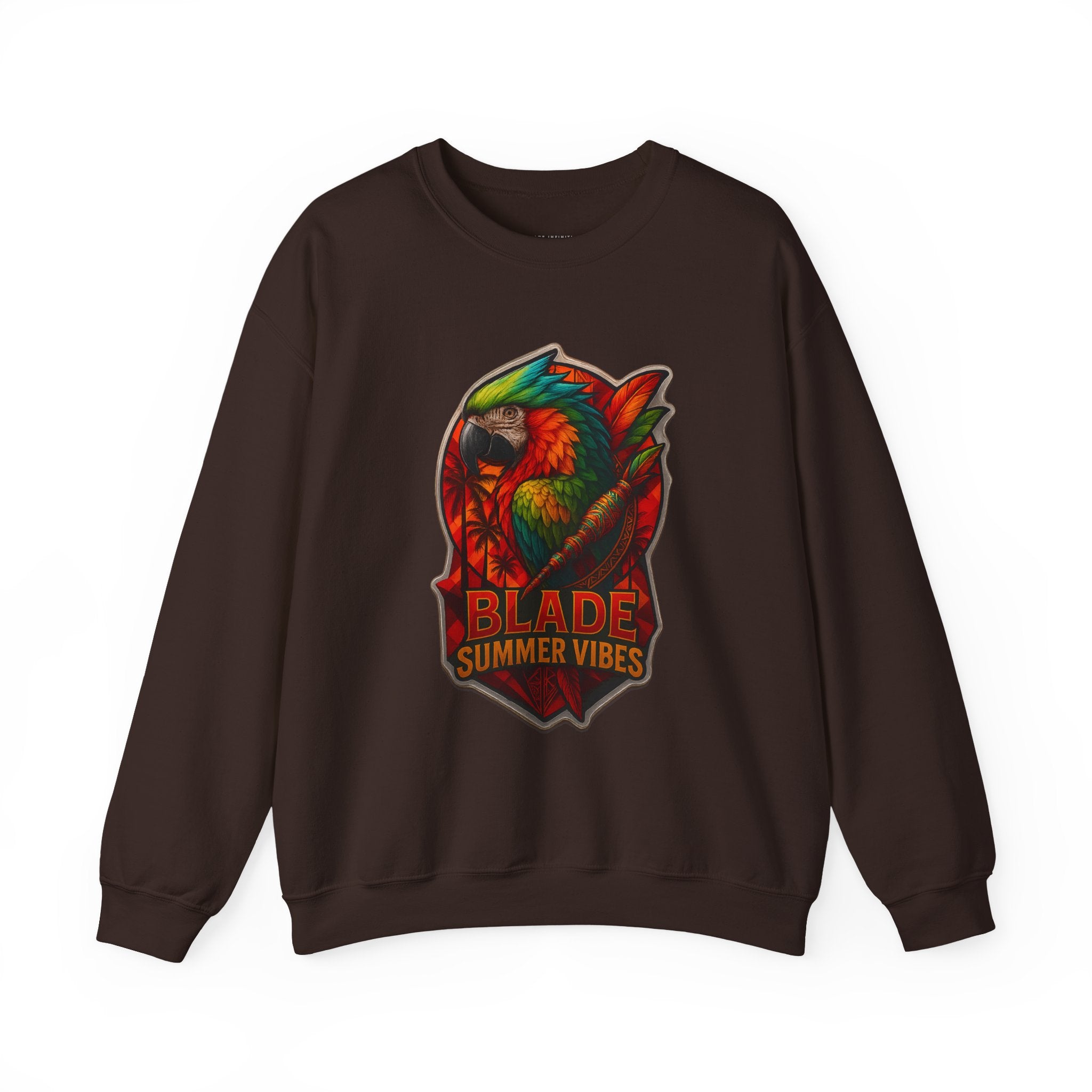 Aztec Parrot Unisex Crewneck Sweater
