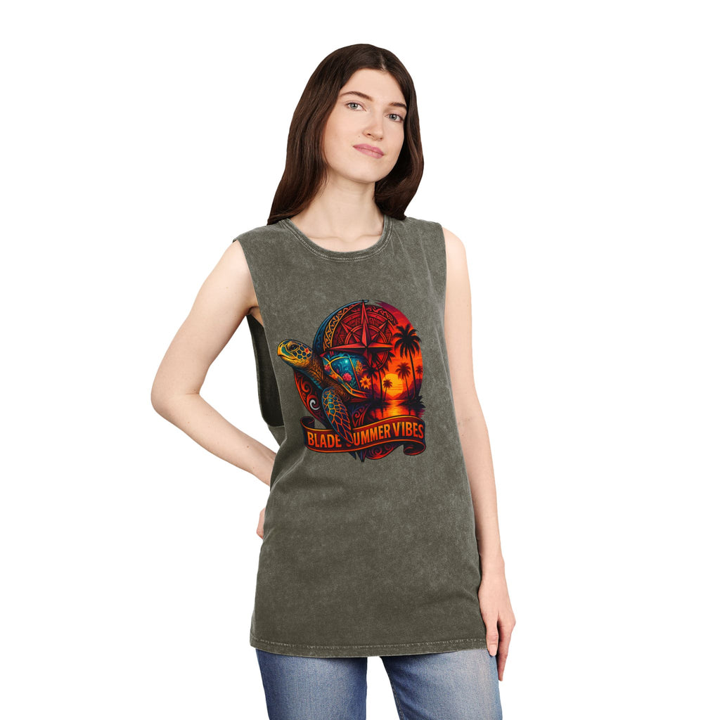 Aztec Turtle Tank Top