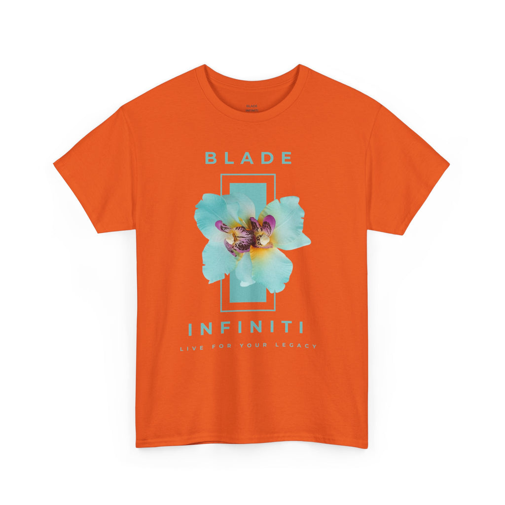 Essence of Infiniti Light Aqua Floral T-Shirt