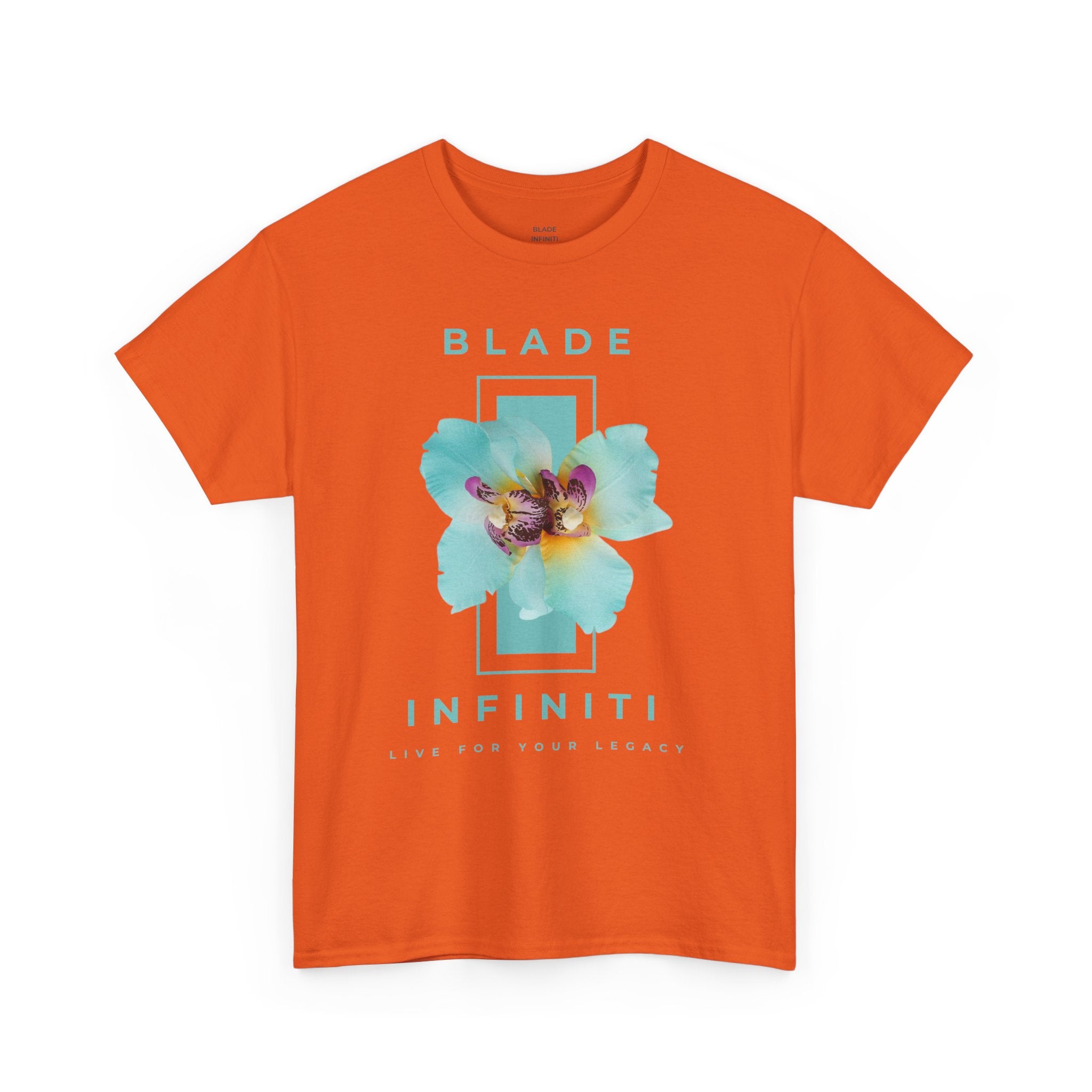Essence of Infiniti Light Aqua Floral T-Shirt