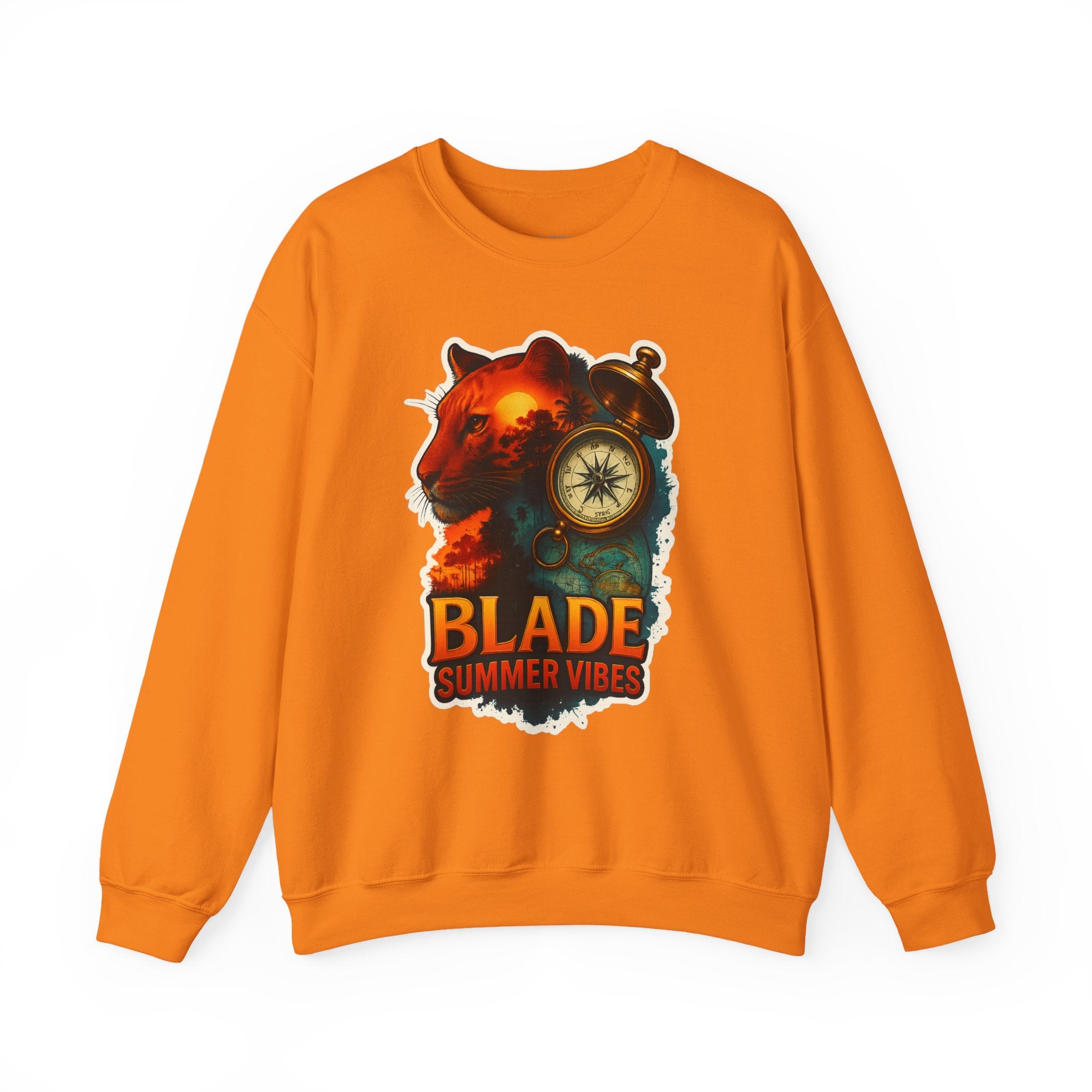 Primal Palms V2 Lion Unisex Crewneck Sweater