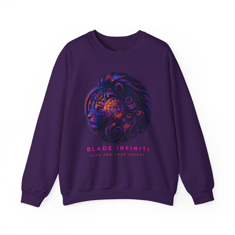 Aztec Lion V2 Unisex Crewneck Sweater