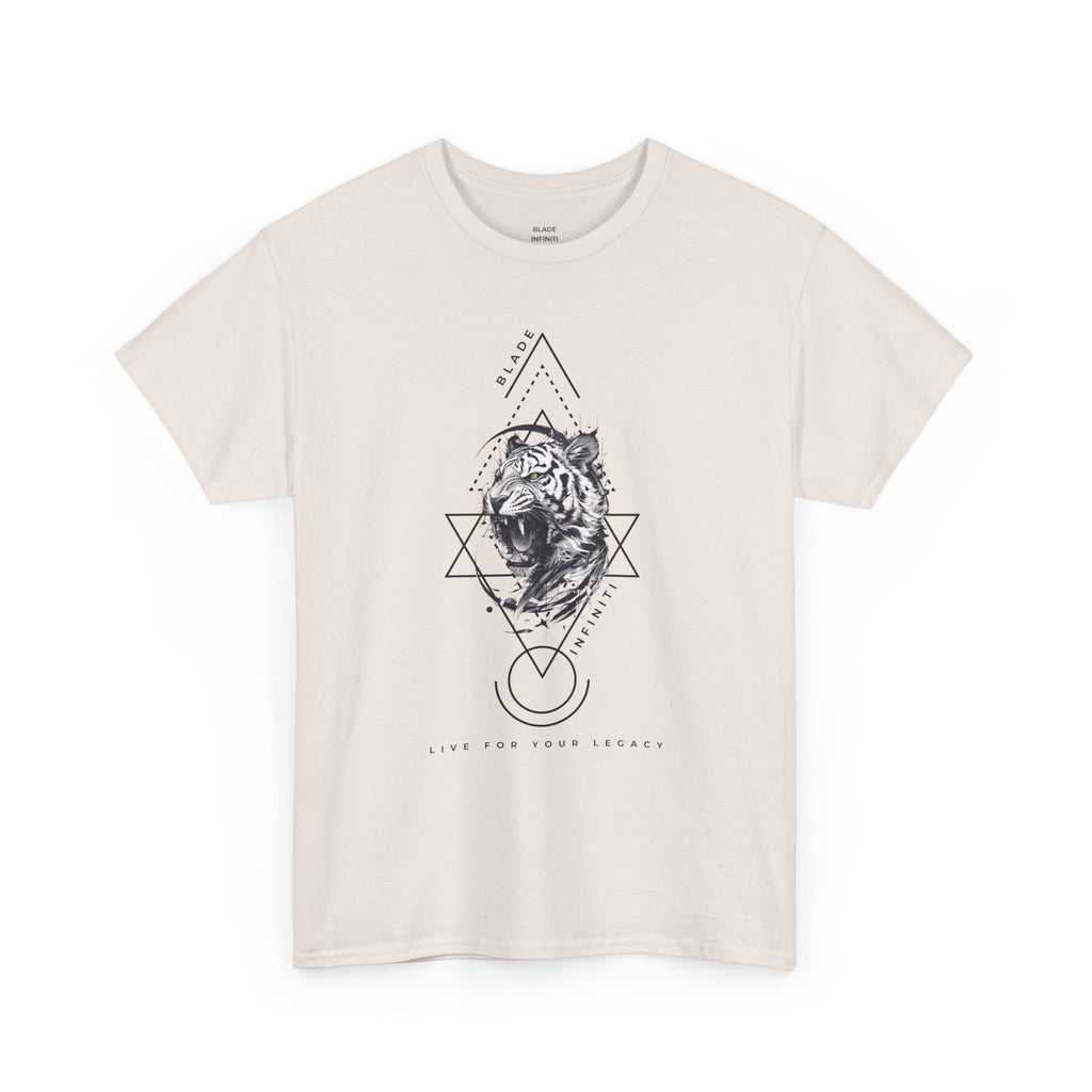 Geometric King Black TX Tiger T-Shirt
