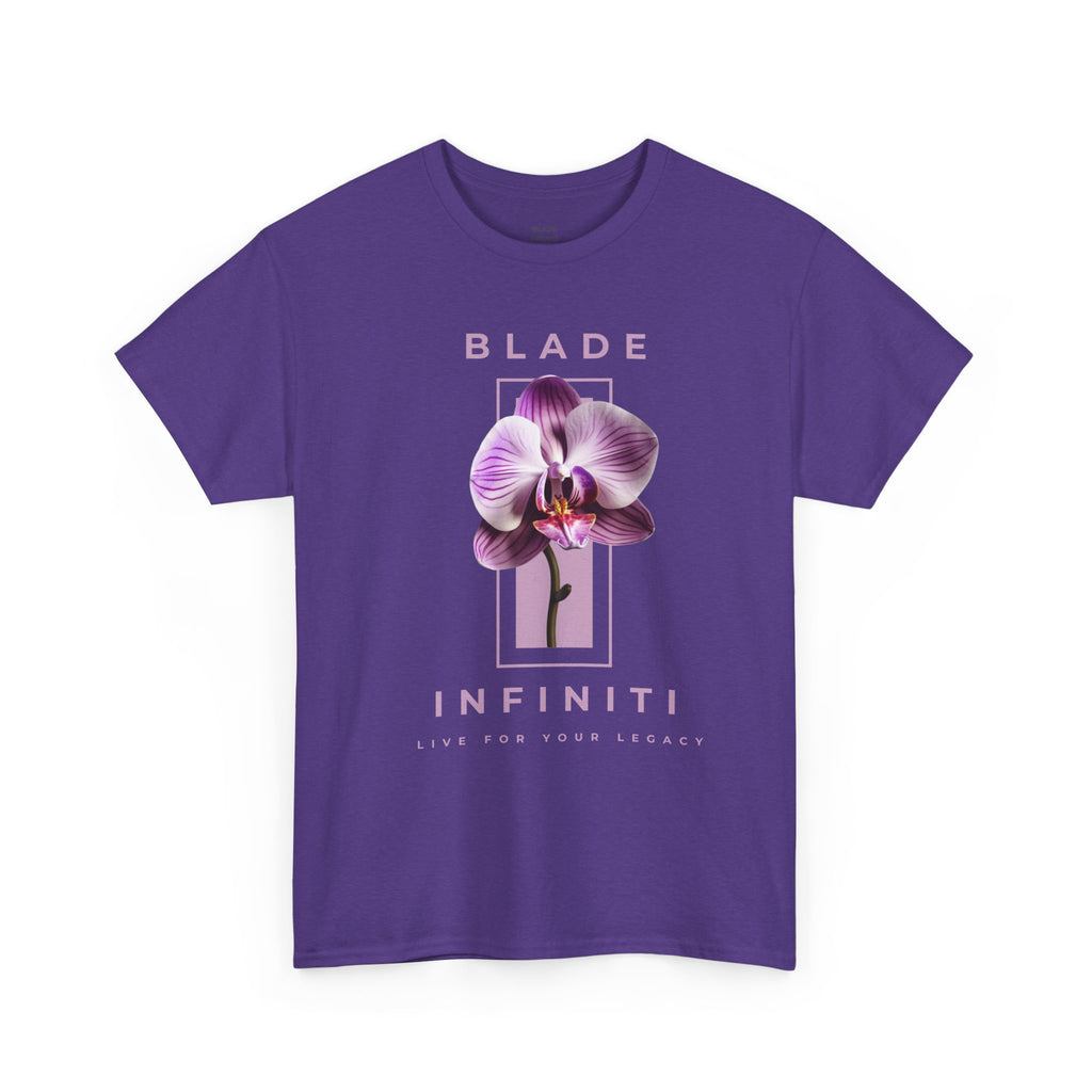 Essence of Infiniti Dainty Purple Floral T-Shirt