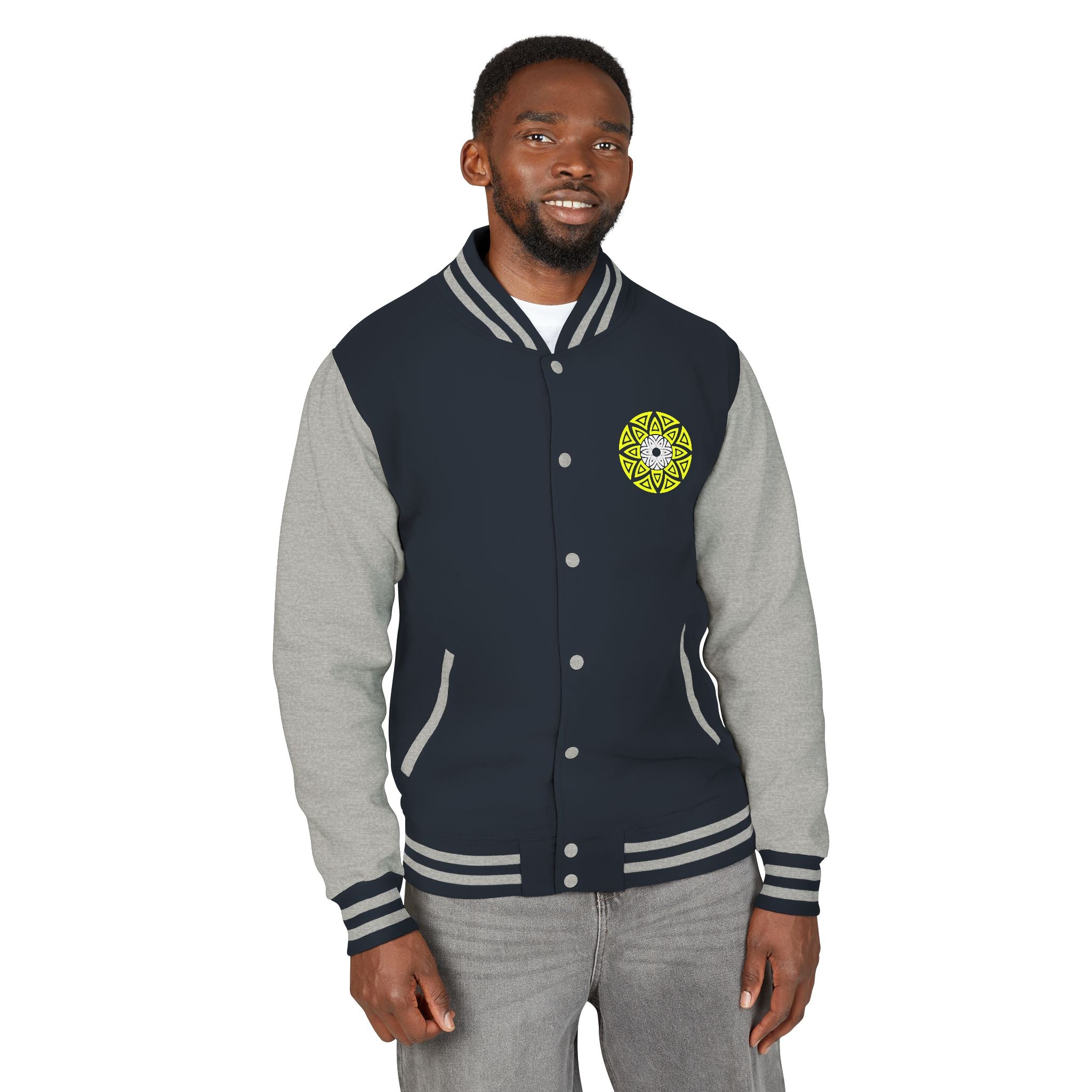 Blade 45 Golden Yellow/White Letterman Jacket