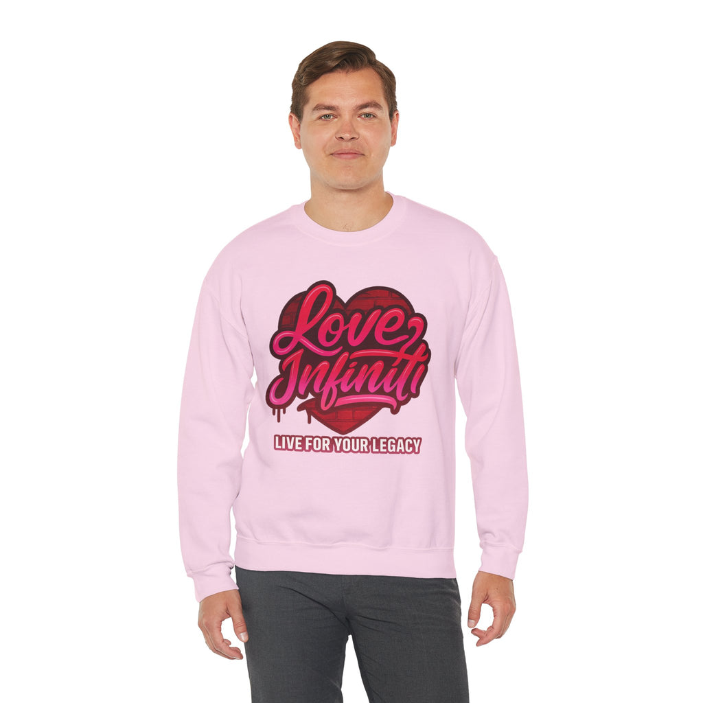 Love, Infiniti Street Vibes Unisex Crewneck Sweater