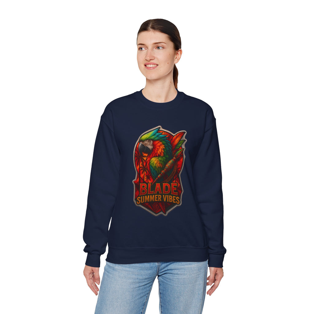 Aztec Parrot Unisex Crewneck Sweater
