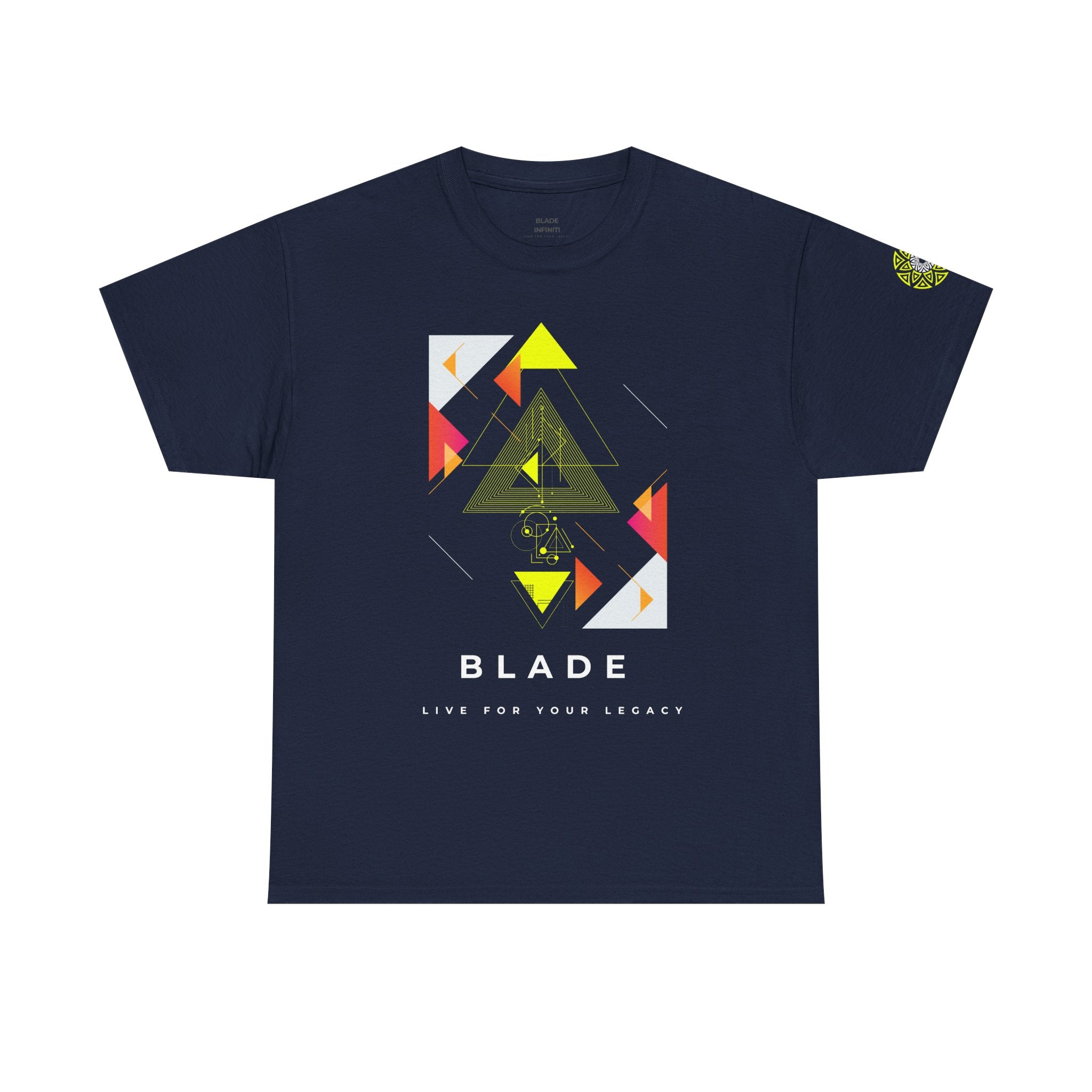 Geometric Odyssey Version 2 Neon Multi T-Shirt