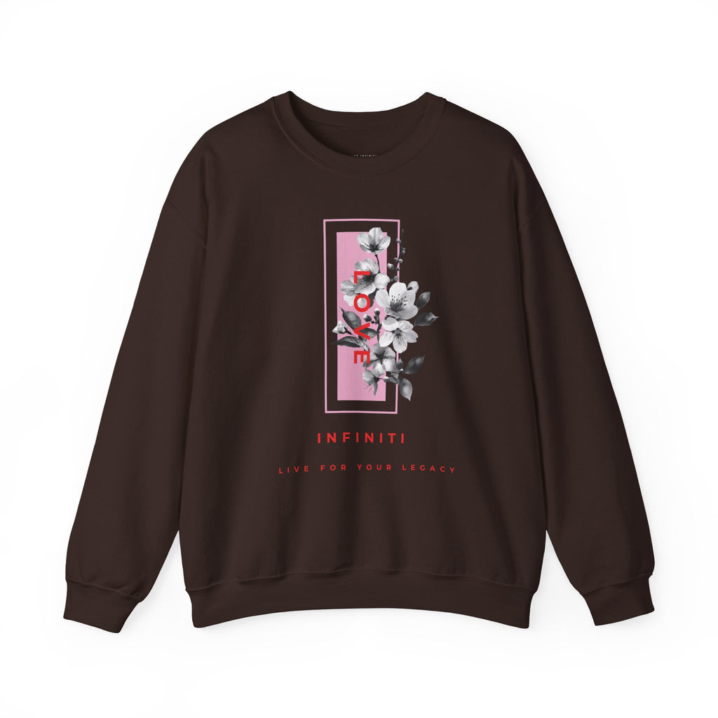Bloom Bae Red Floral Love, Infiniti Sweater