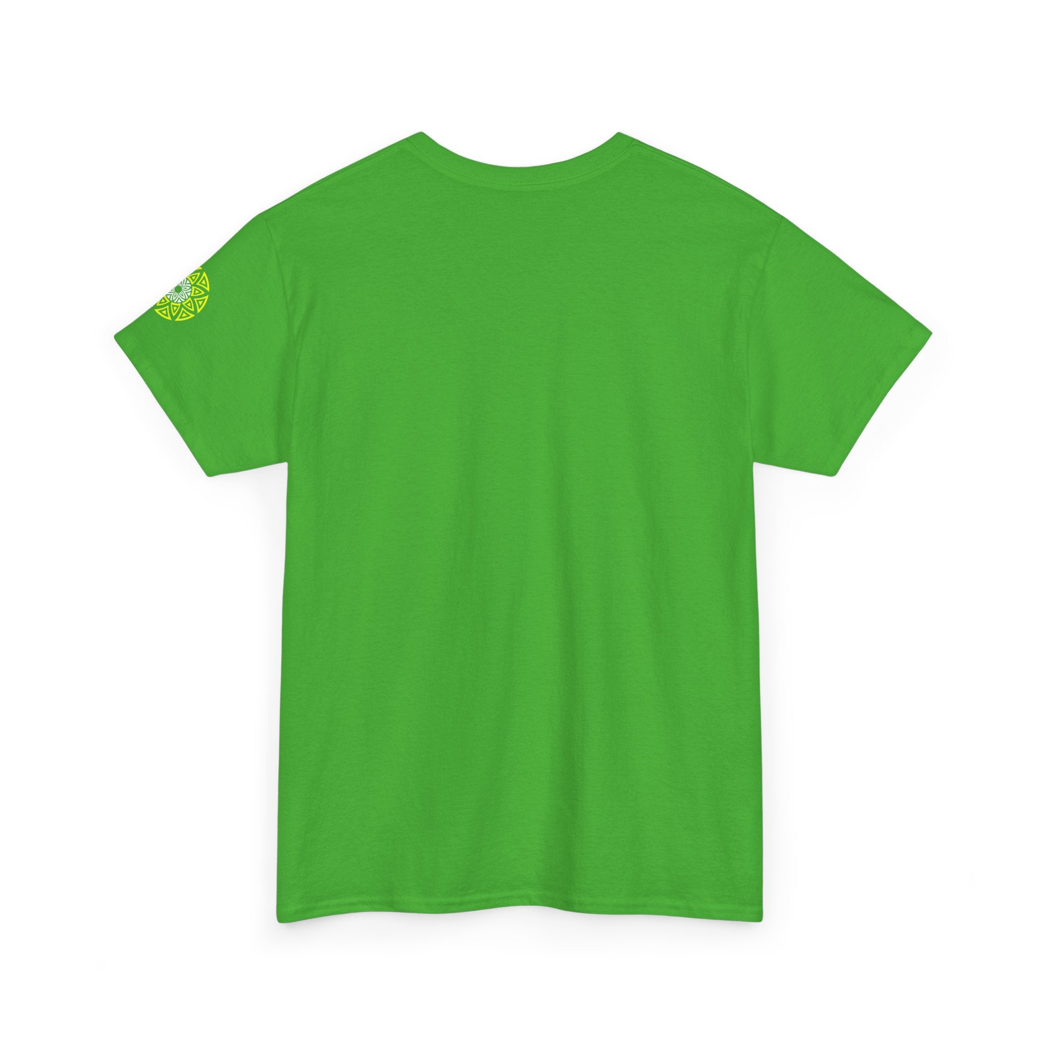 Geometric King Neon Green Tiger T-Shirt