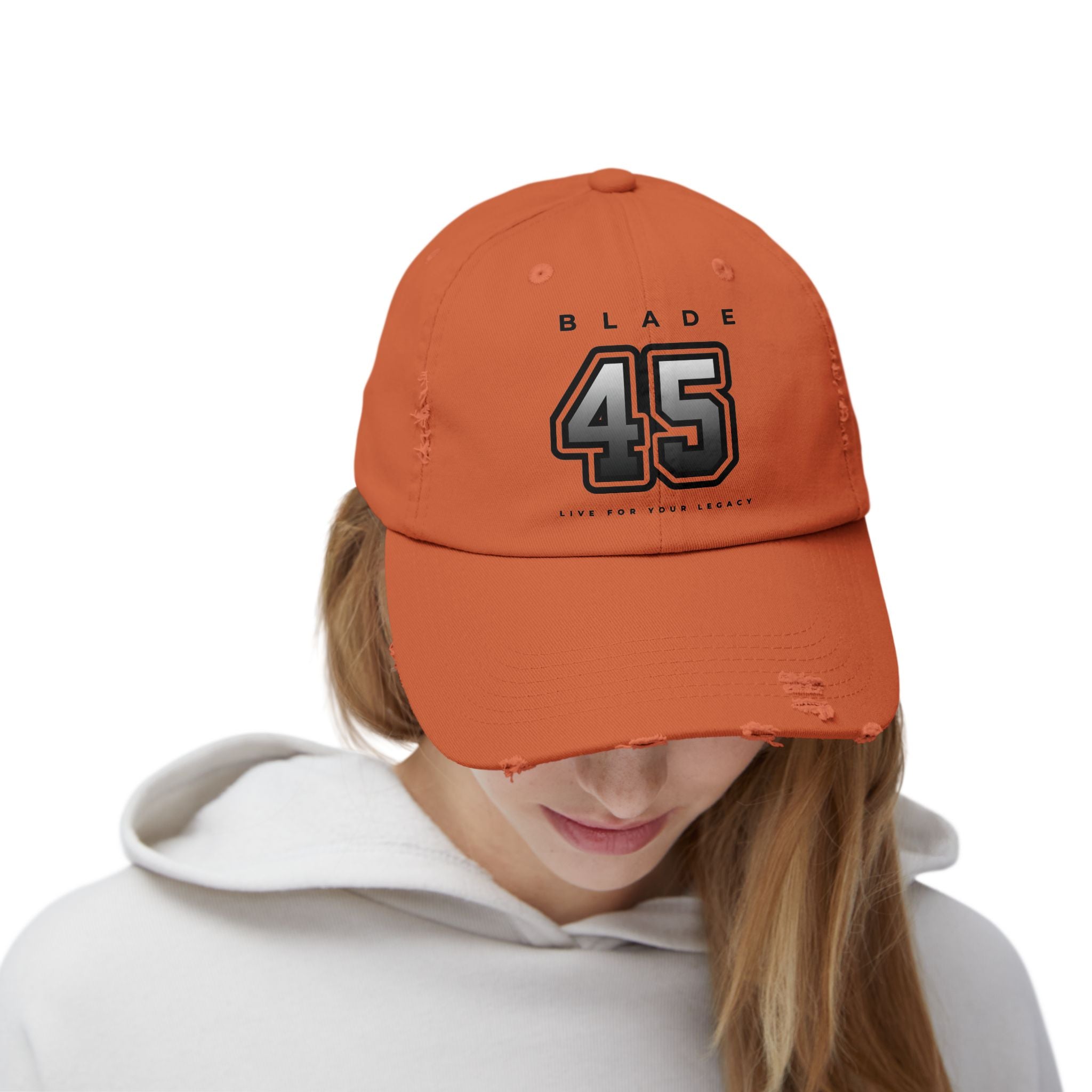 Blade 45 Trendy Unisex Distressed Hat/Cap