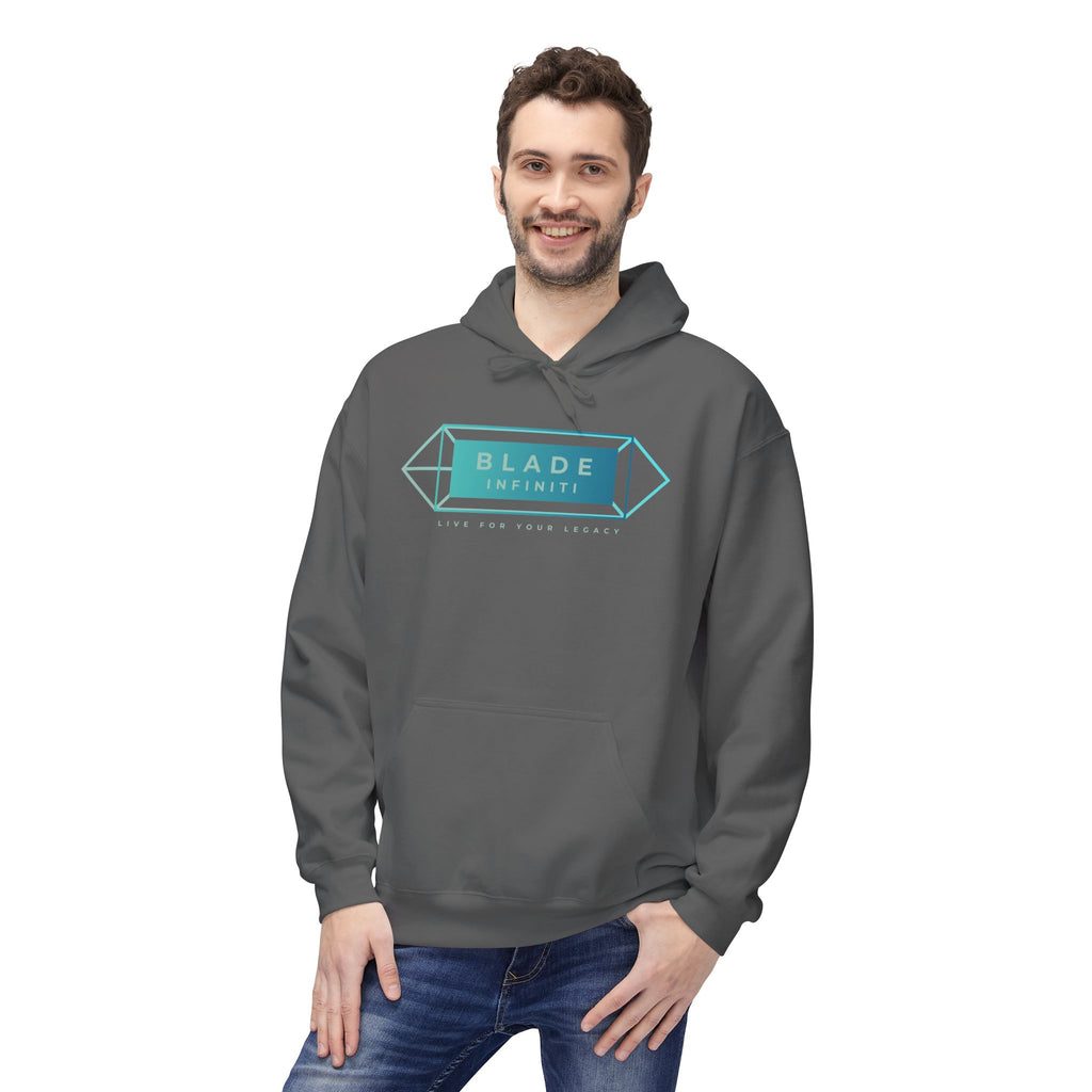 Cupid's Bow Blue + Arrow - Love, Infiniti Hoodie