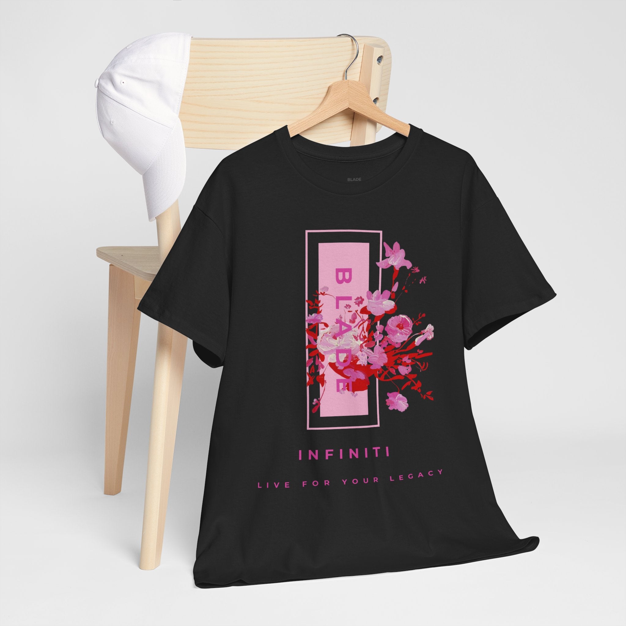 Bloom Bae Pink/Red Floral T-Shirt