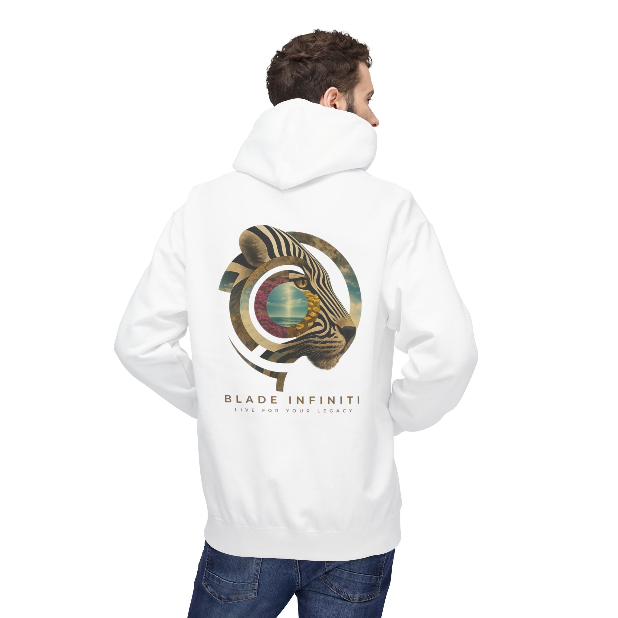 Safari Bloom Tiger Hoodie